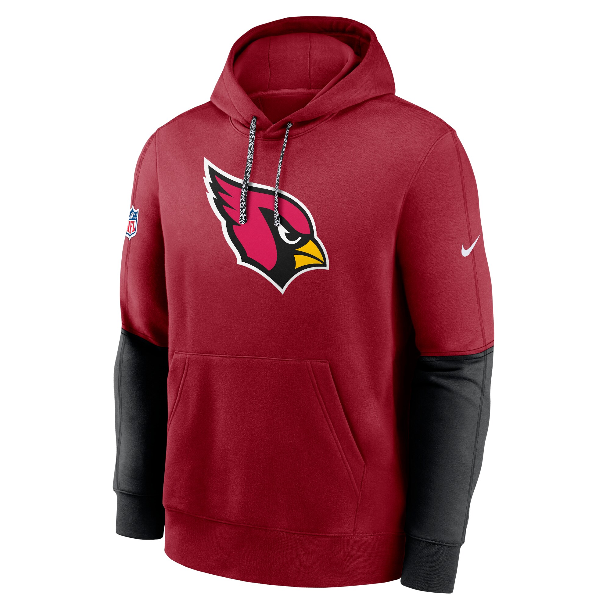 Arizona Cardinals 2024 Sideline Club Pullover Hoodie - Cardinal