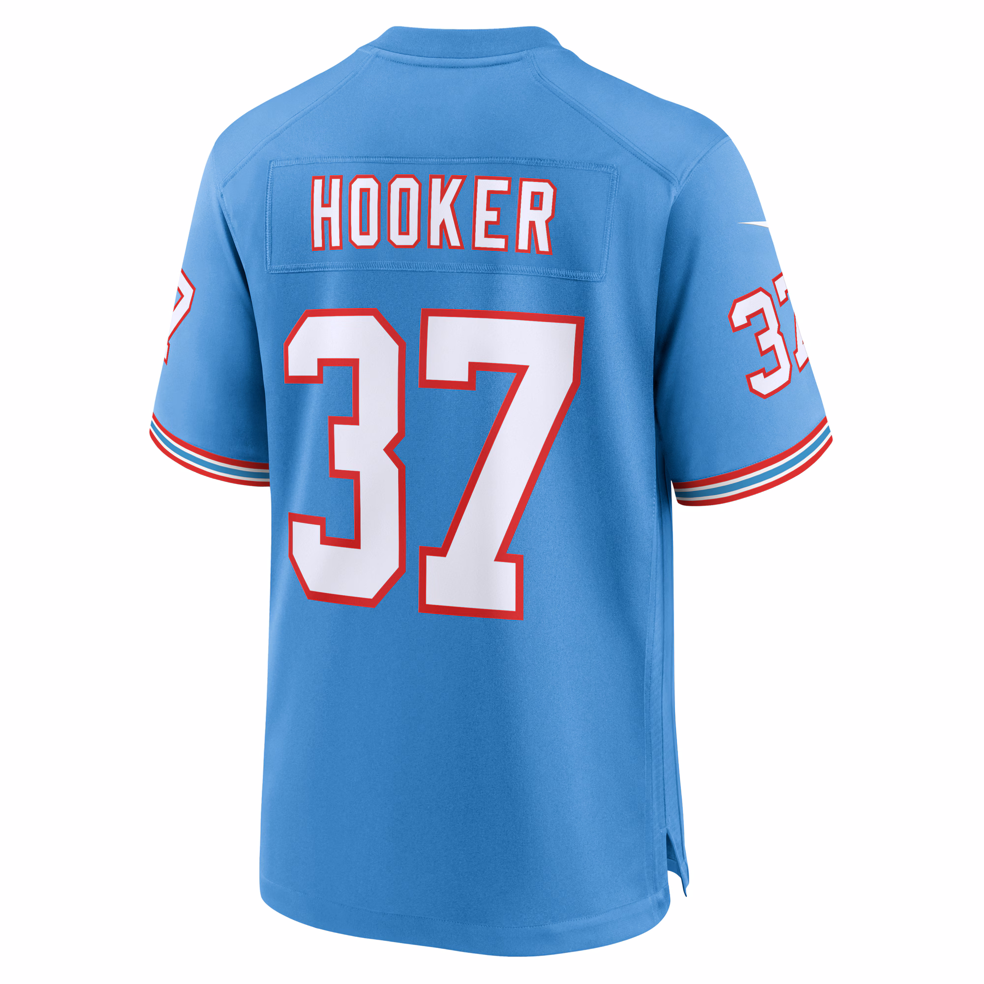 Amani Hooker Tennessee Titans Oilers Throwback Player Game Jersey - Light Blue