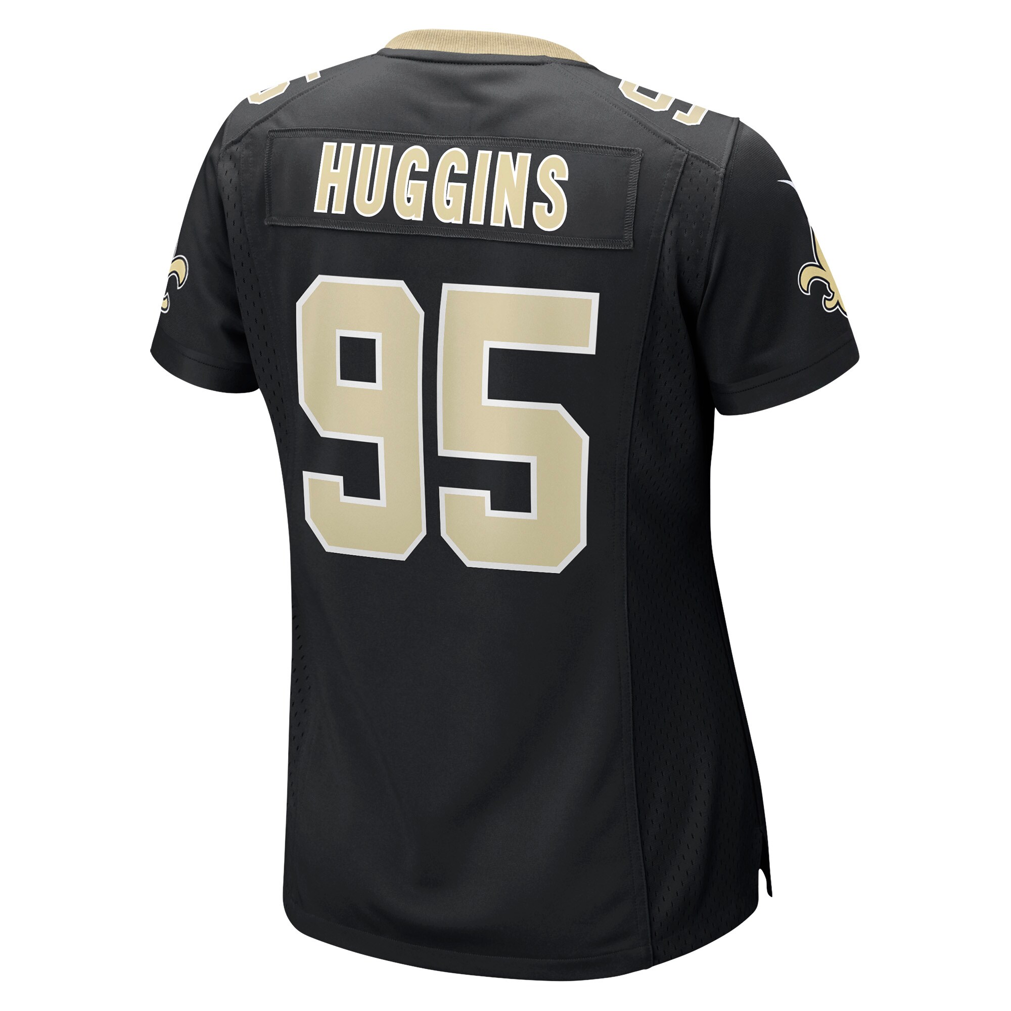 Albert Huggins New Orleans Saints Women's Player Game Jersey - Black