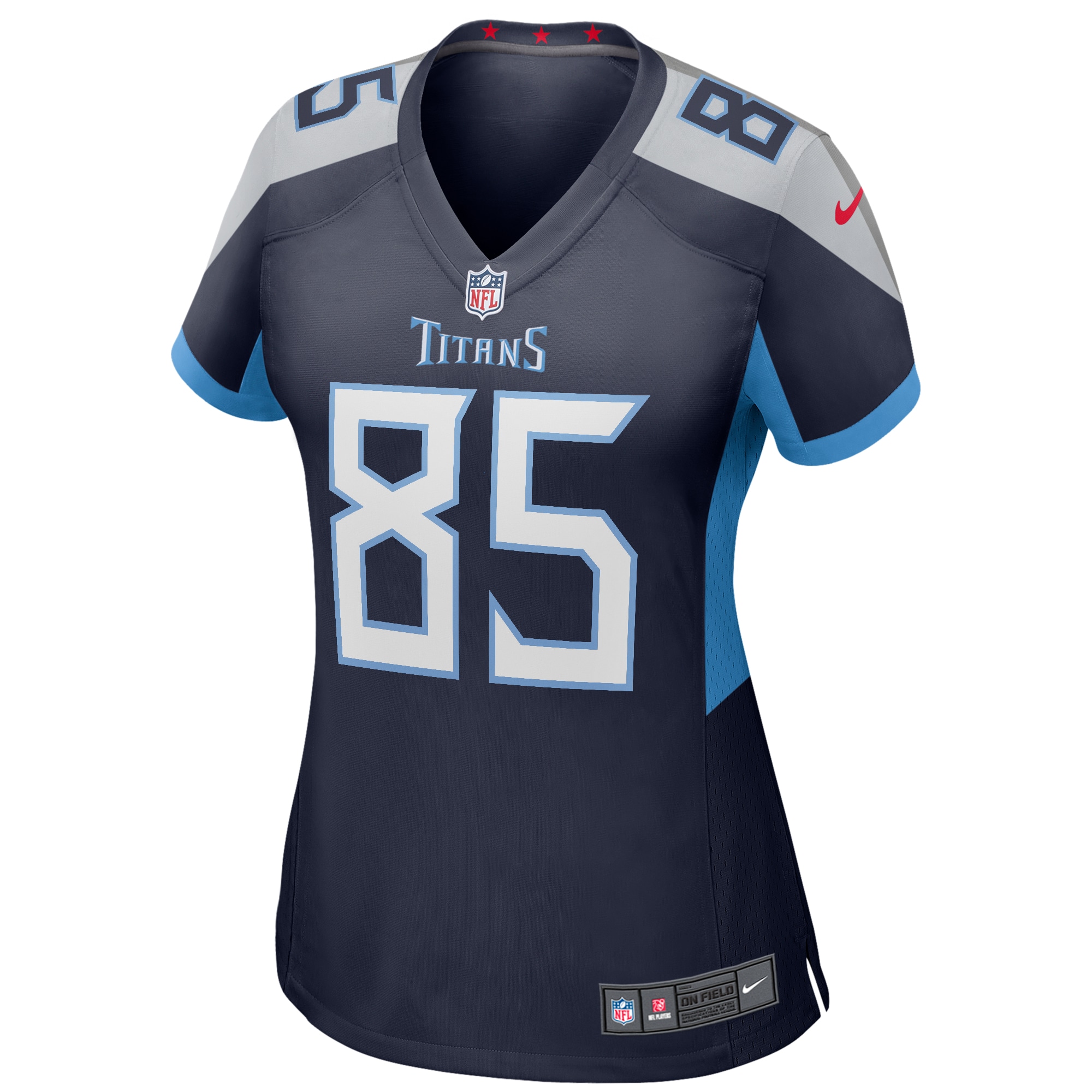 Derrick Mason Tennessee Titans Women's Game Retired Player Jersey - Navy