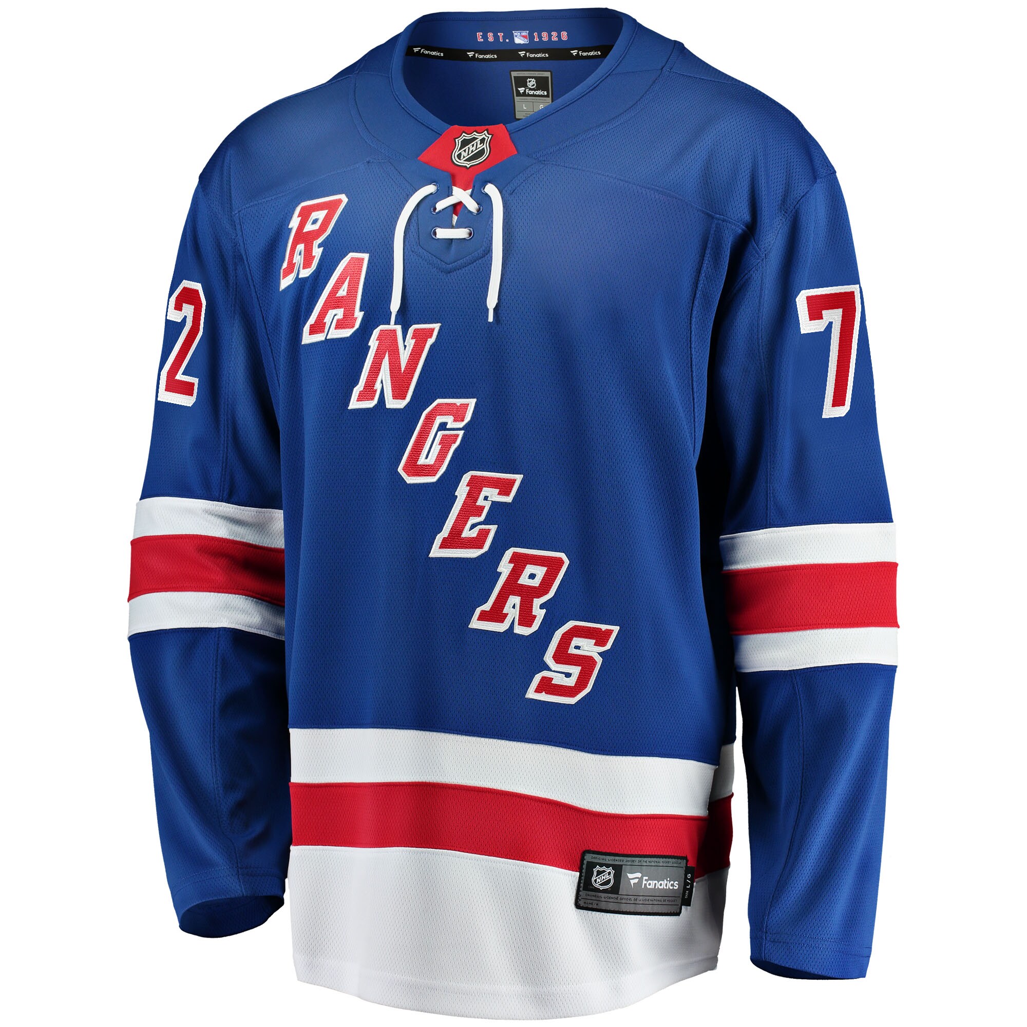Filip Chytil New York Rangers Home Breakaway Jersey - Blue