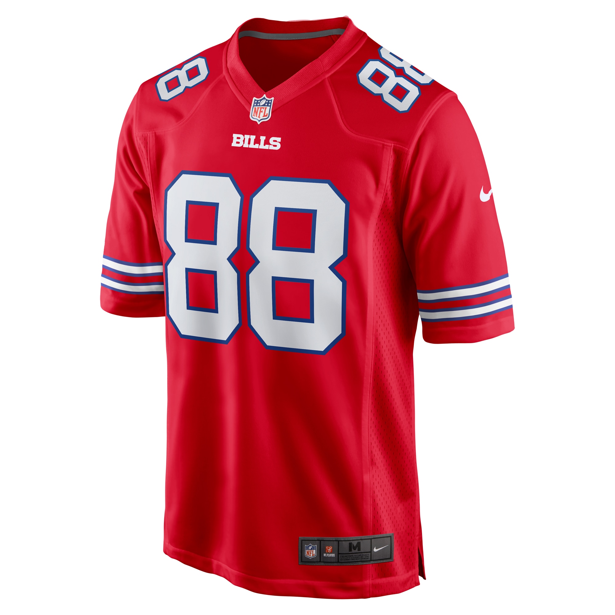Dawson Knox Buffalo Bills Alternate Game Jersey - Red
