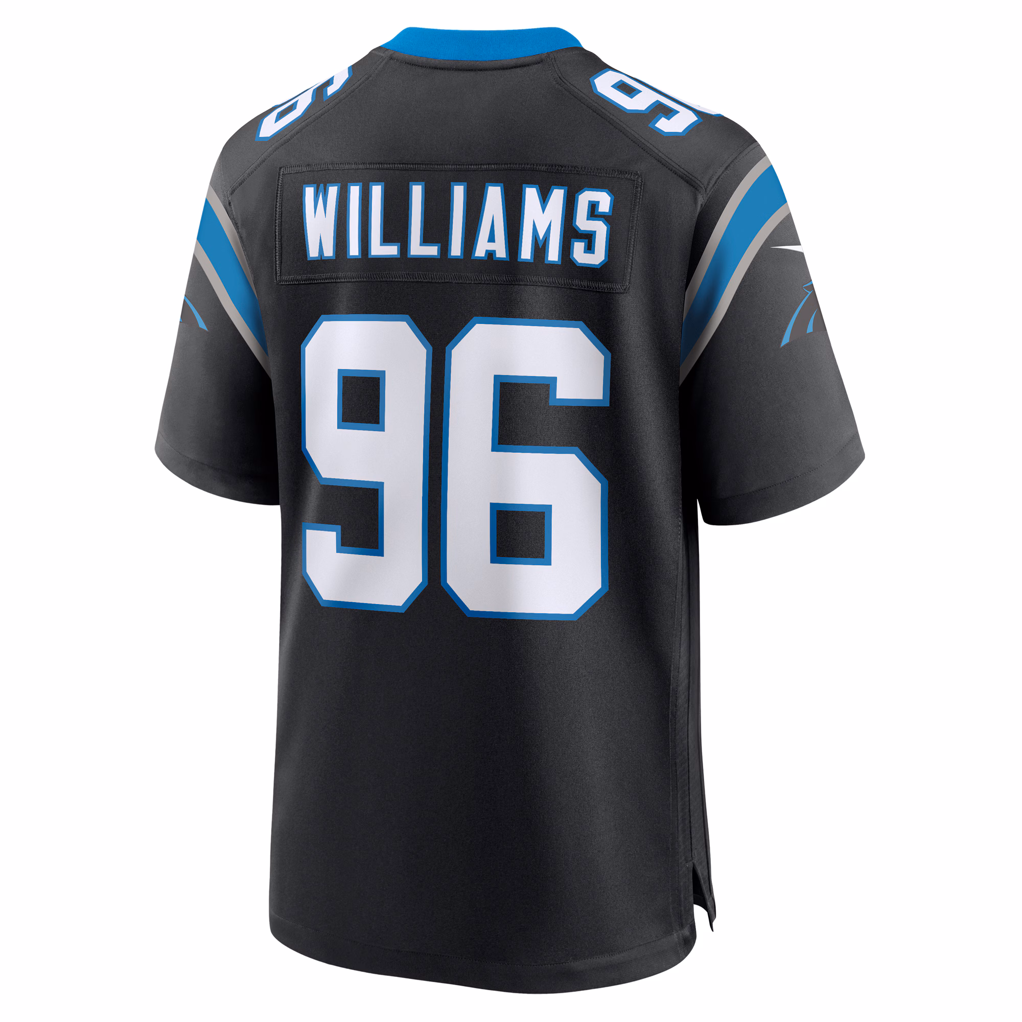 DeShawn Williams Carolina Panthers Game Player Jersey - Black