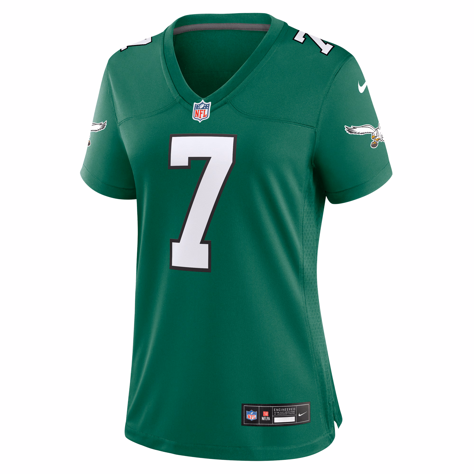 Ron Jaworski Philadelphia Eagles Women's Alternate Game Jersey - Kelly Green