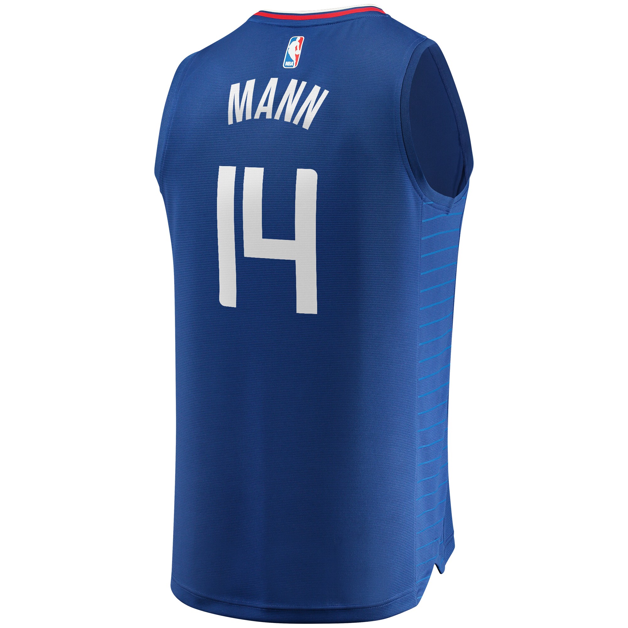 Terance Mann LA Clippers  Fast Break Replica Jersey Royal - Icon Edition