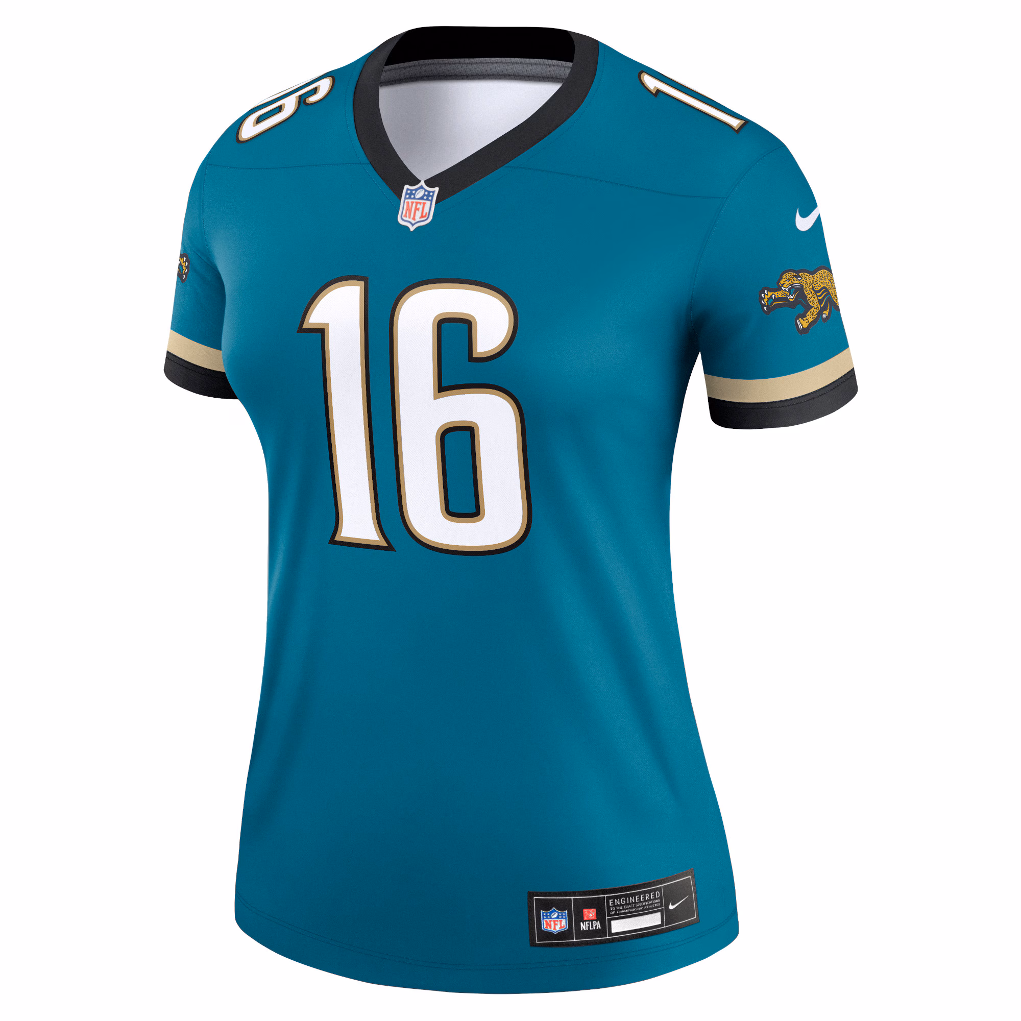 Trevor Lawrence Jacksonville Jaguars Women's Prowler Throwback Legend Jersey - Teal