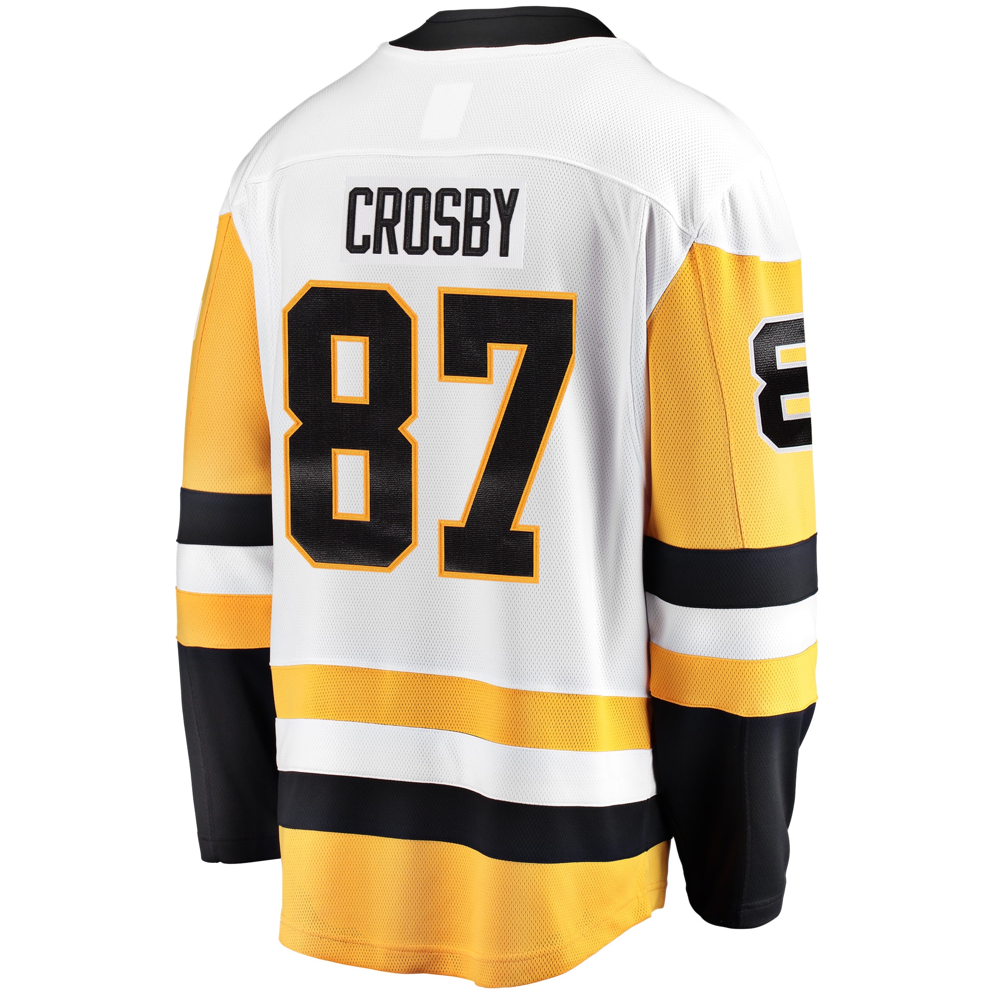Sidney Crosby Pittsburgh Penguins Captain Away Premier Breakaway Player Jersey - White
