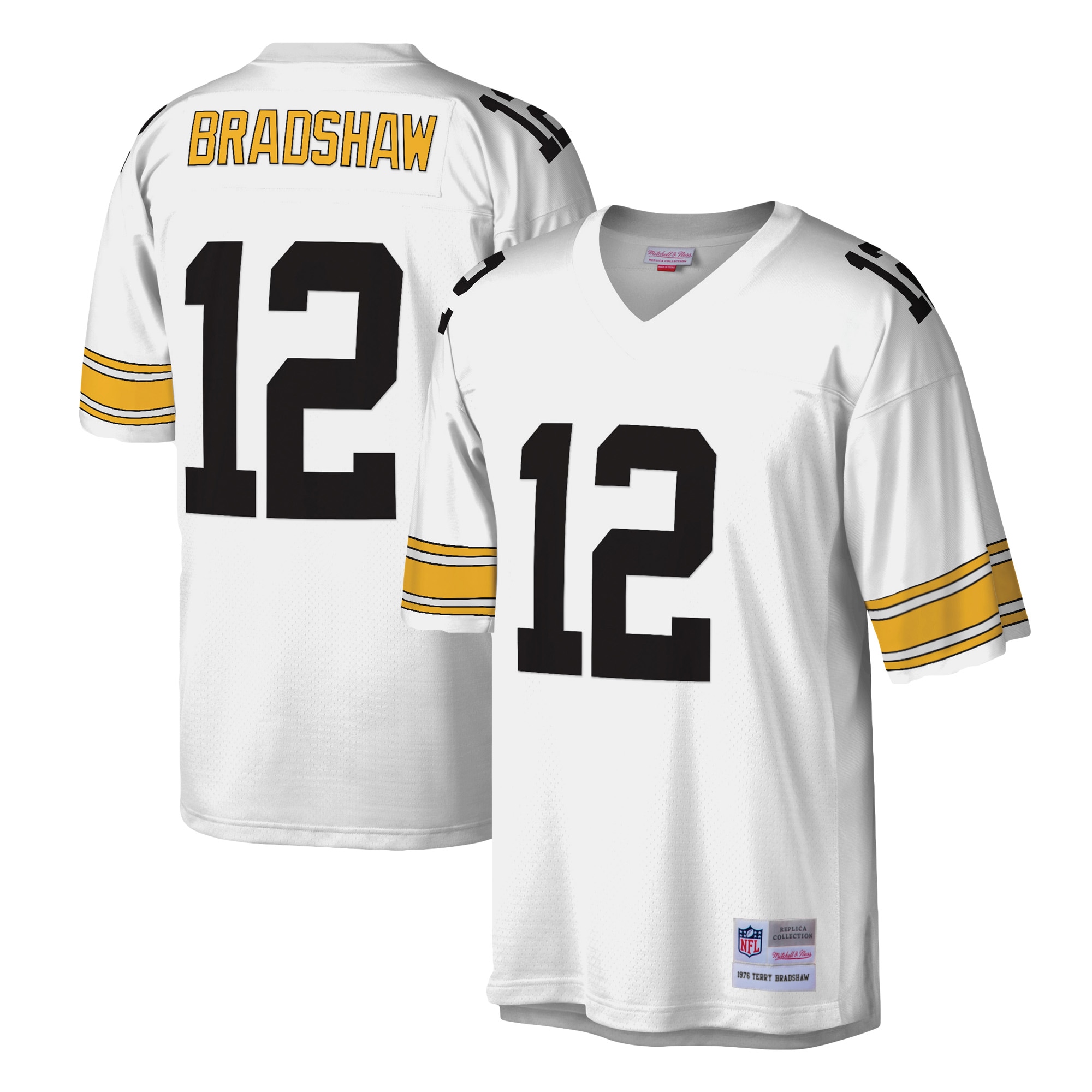 Terry Bradshaw Pittsburgh Steelers  Legacy Replica Jersey - White