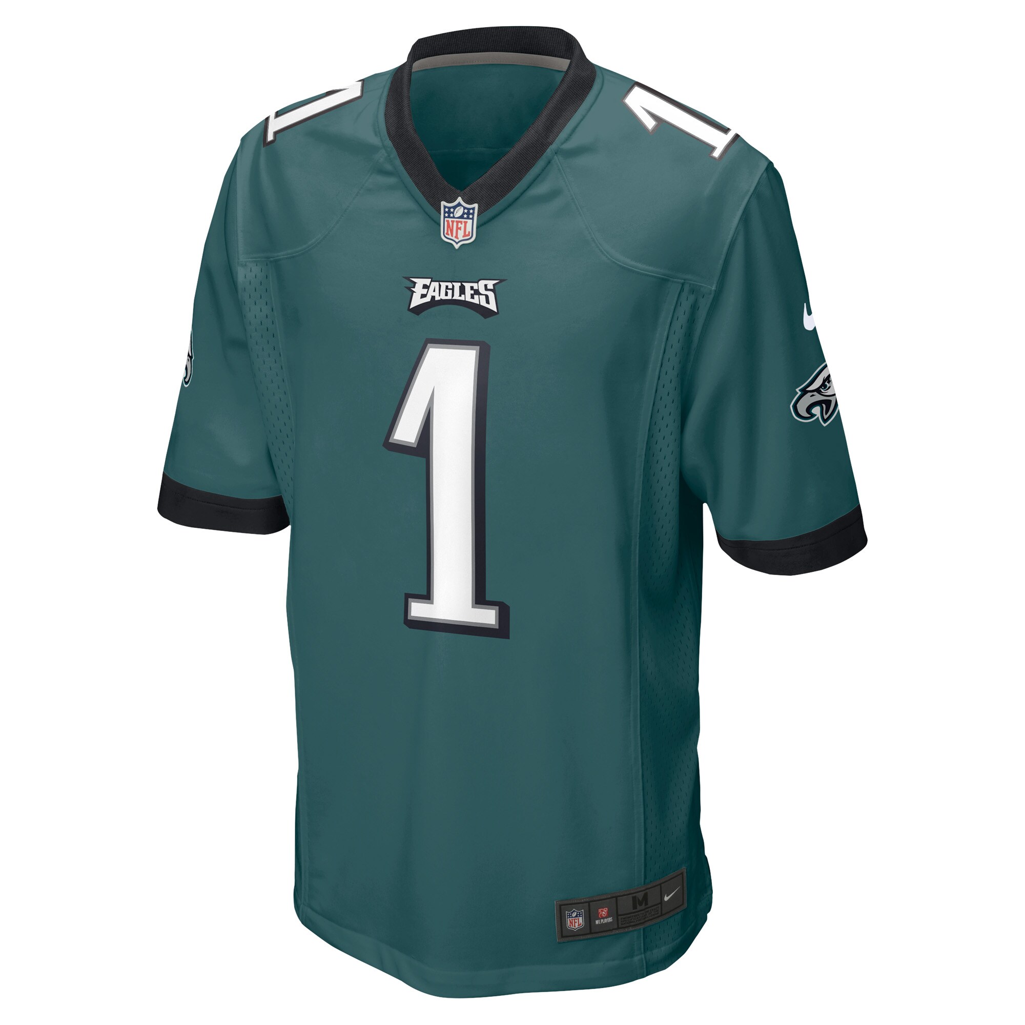 Jalen Hurts Philadelphia Eagles Player Jersey - Midnight Green