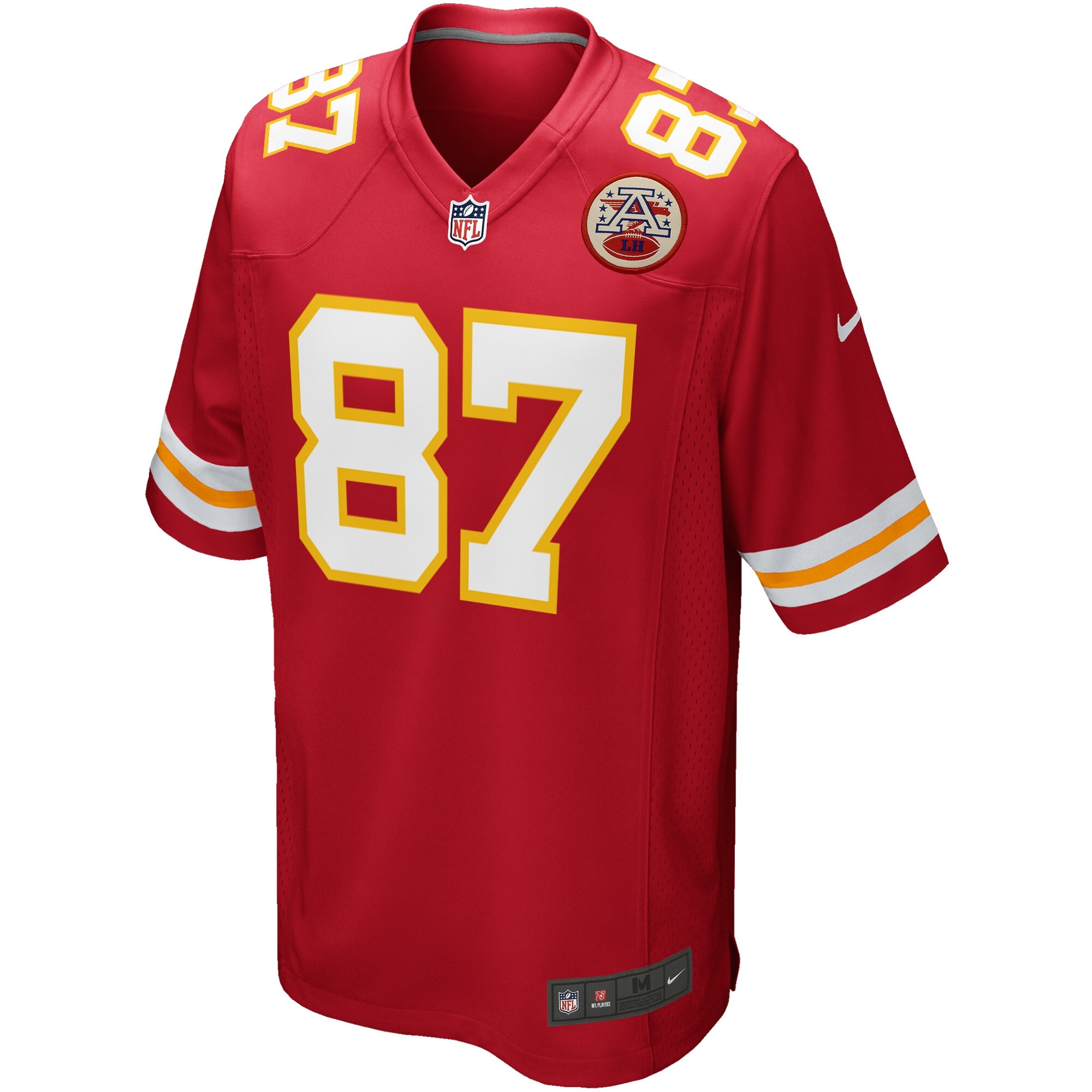 Travis Kelce Kansas City Chiefs  Team Game Jersey - Red