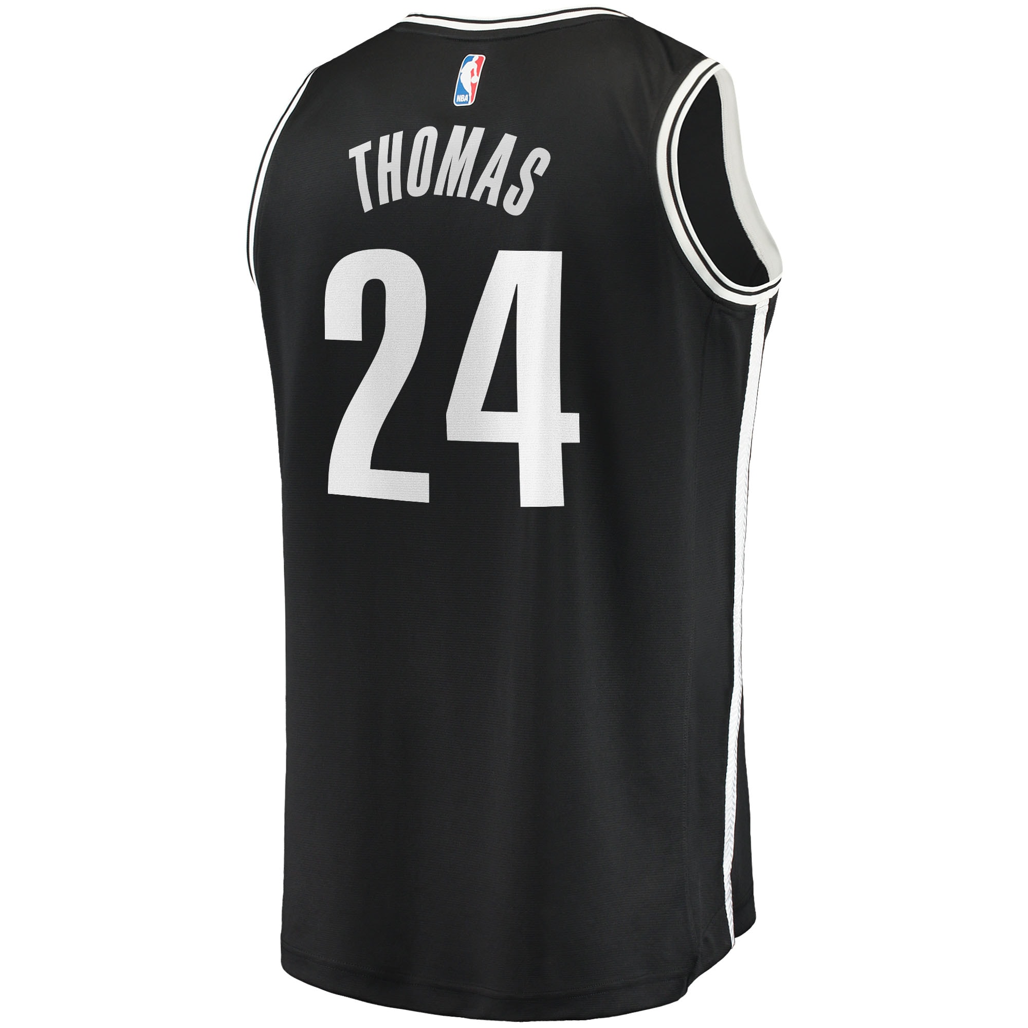 Cam Thomas Brooklyn Nets  2021/22 Fast Break Replica Jersey - Icon Edition - Black