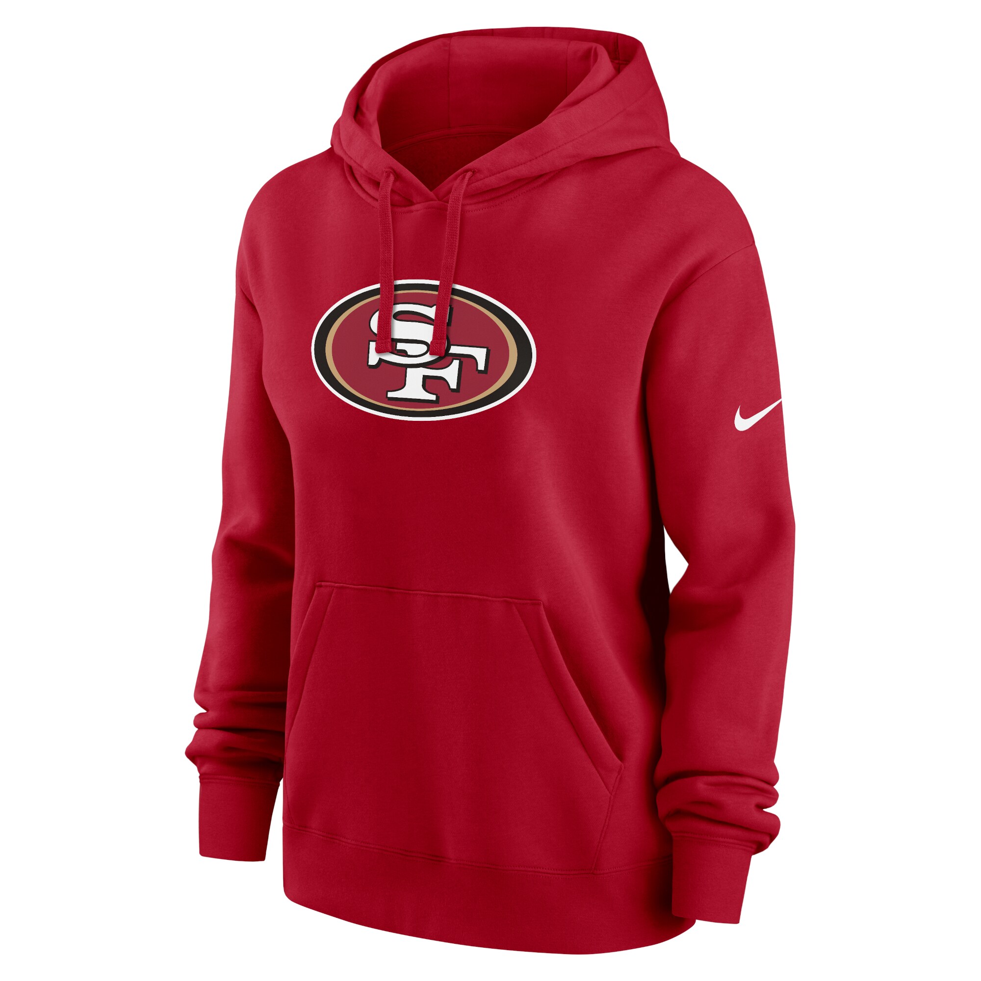 San Francisco 49ers 49ers Women's Club Fleece Pullover Hoodie - Scarlet