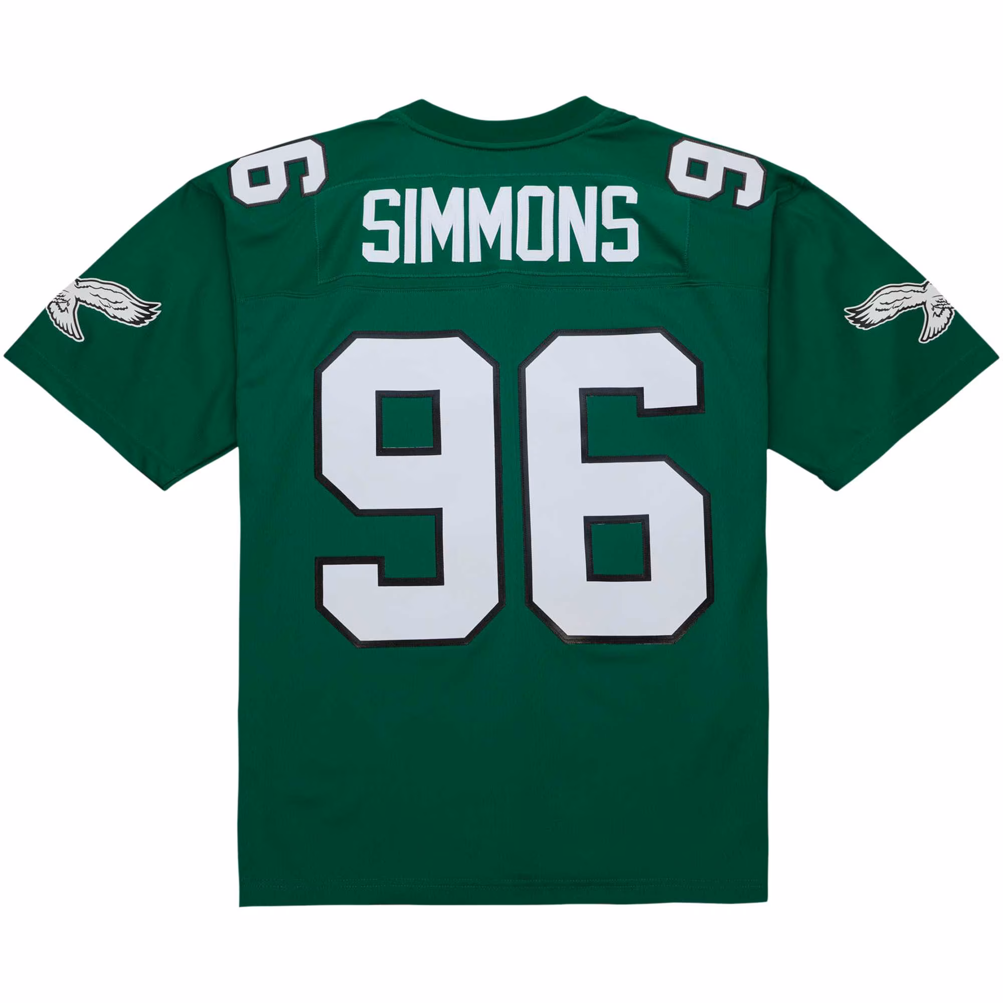 Clyde Simmons Philadelphia Eagles #96 Legacy Replica Jersey - Kelly Green