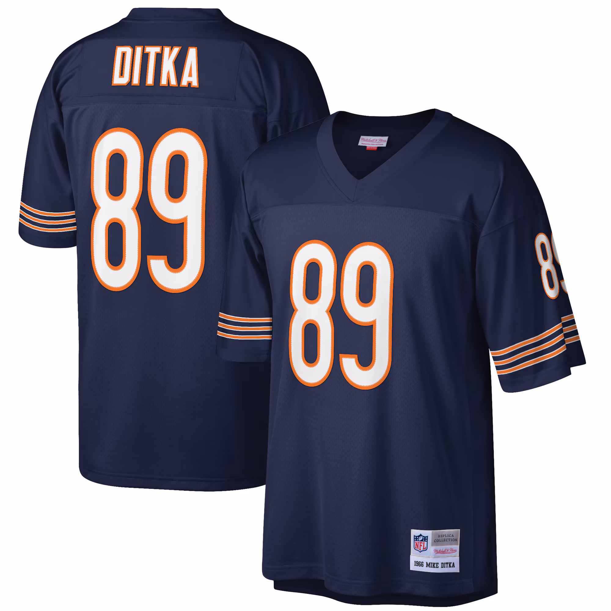Mike Ditka Chicago Bears Retired Player Legacy Replica Jersey - Navy