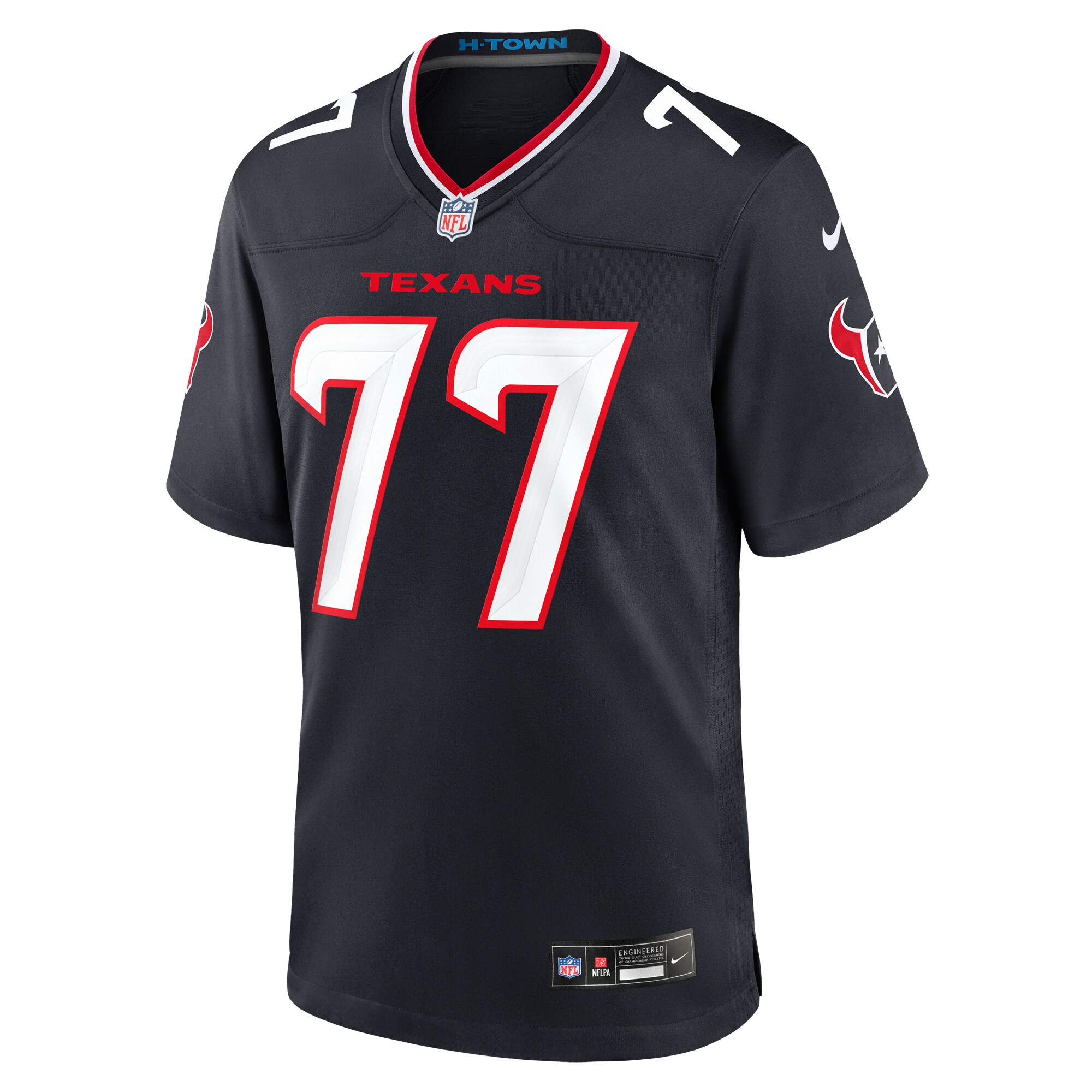 LaDarius Henderson Houston Texans Game Jersey -  Navy