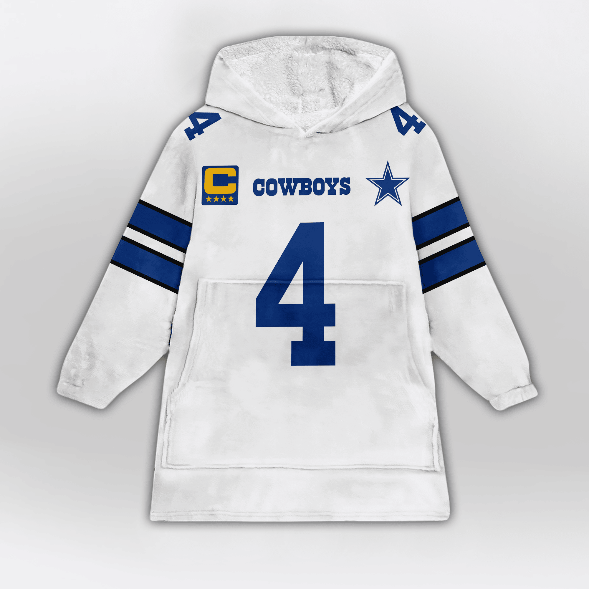 Kid D.P 4 Captain Dallas Football Unisex Blanket Hoodie