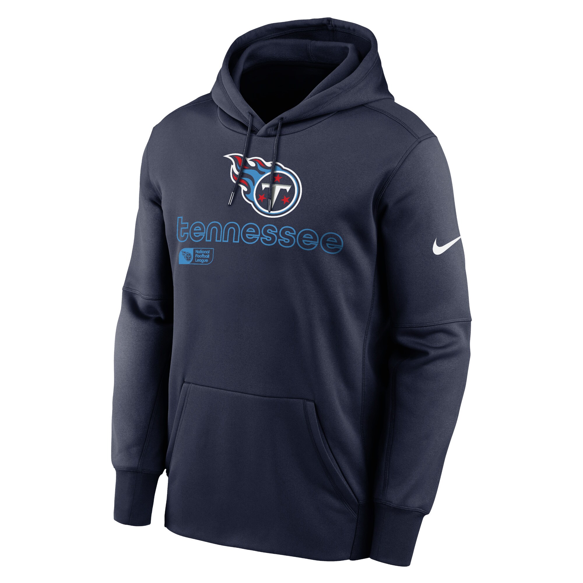 Tennessee Titans Performance Pullover Hoodie - Navy