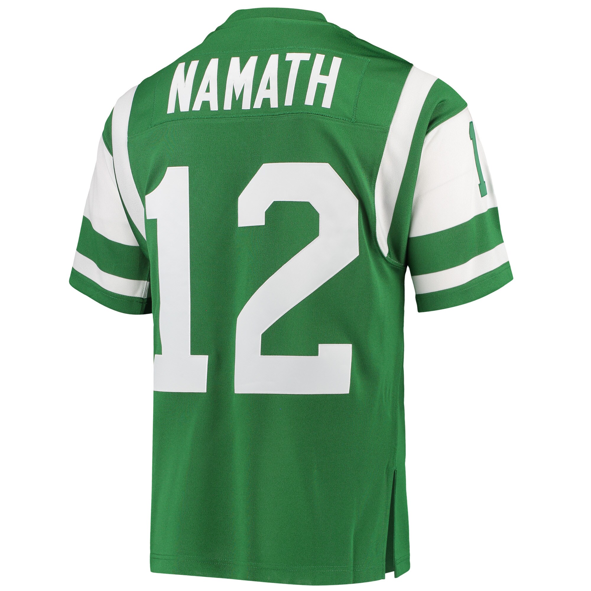 Joe Namath New York Jets 1968 Authentic Throwback Retired Player Jersey - Green