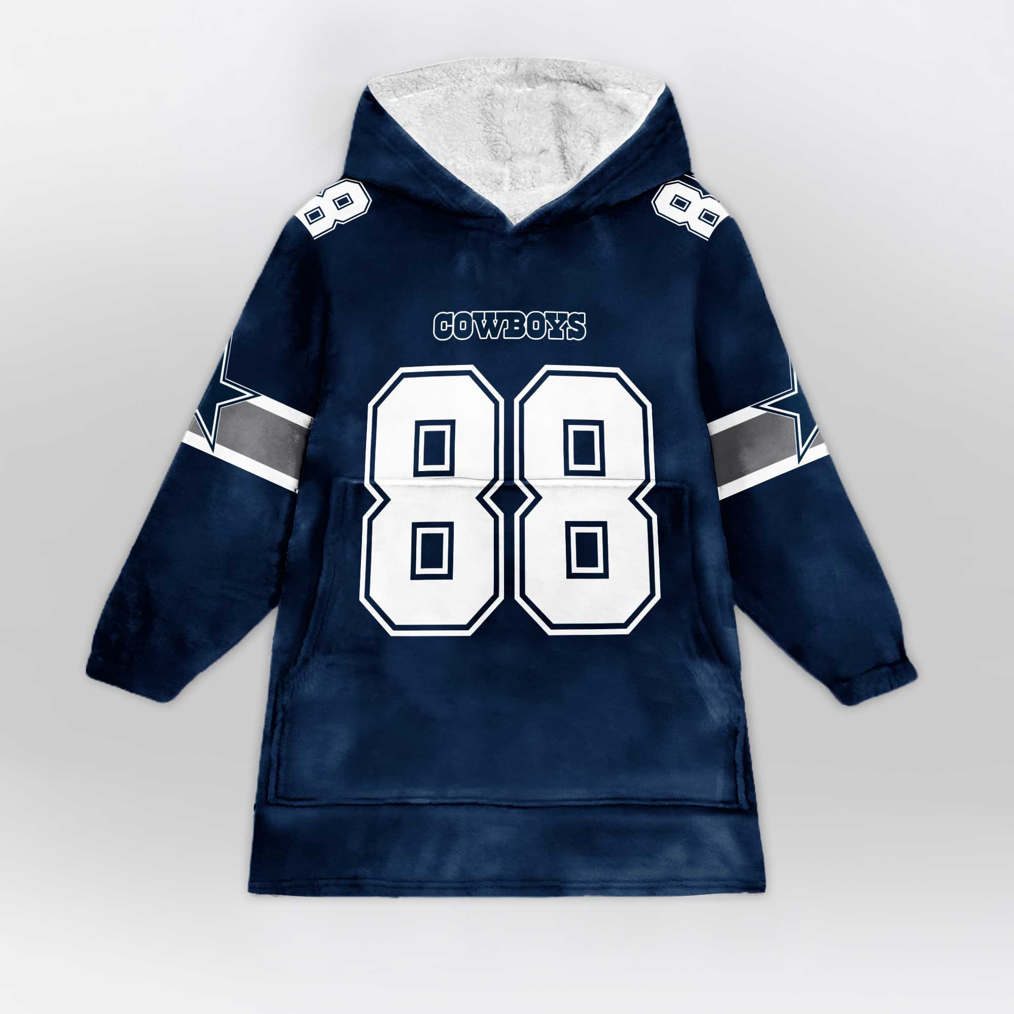 Adult C.D.L 88 Dallas Football Unisex Blanket Hoodie