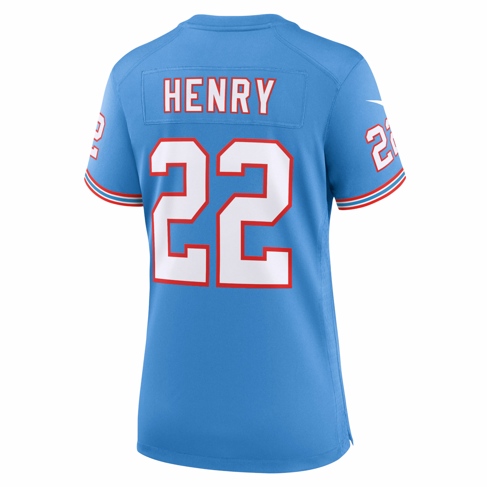 Derrick Henry Tennessee Titans Women's Player Jersey - Light Blue