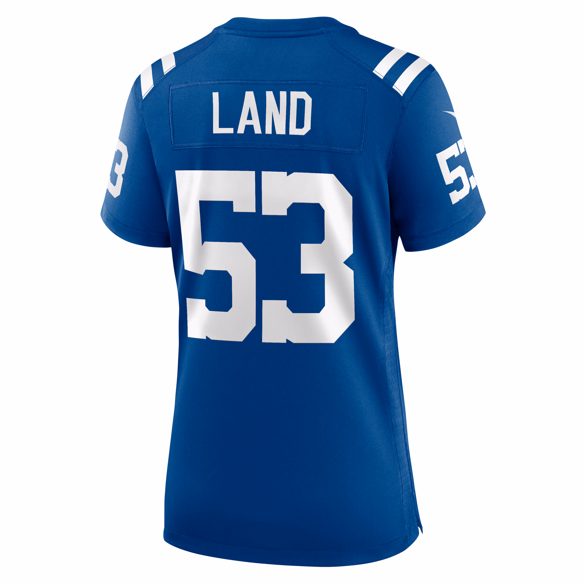 Isaiah Land Indianapolis Colts Women's Team Game Jersey -  Royal