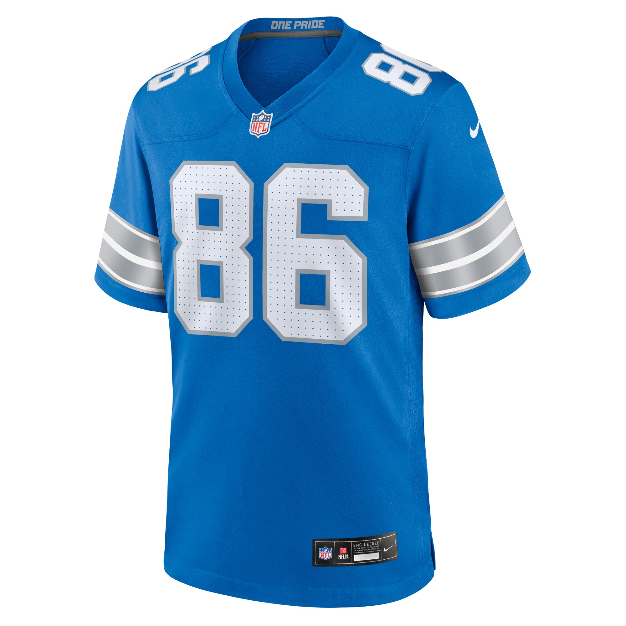Isaac Rex Detroit Lions Game Jersey -  Blue