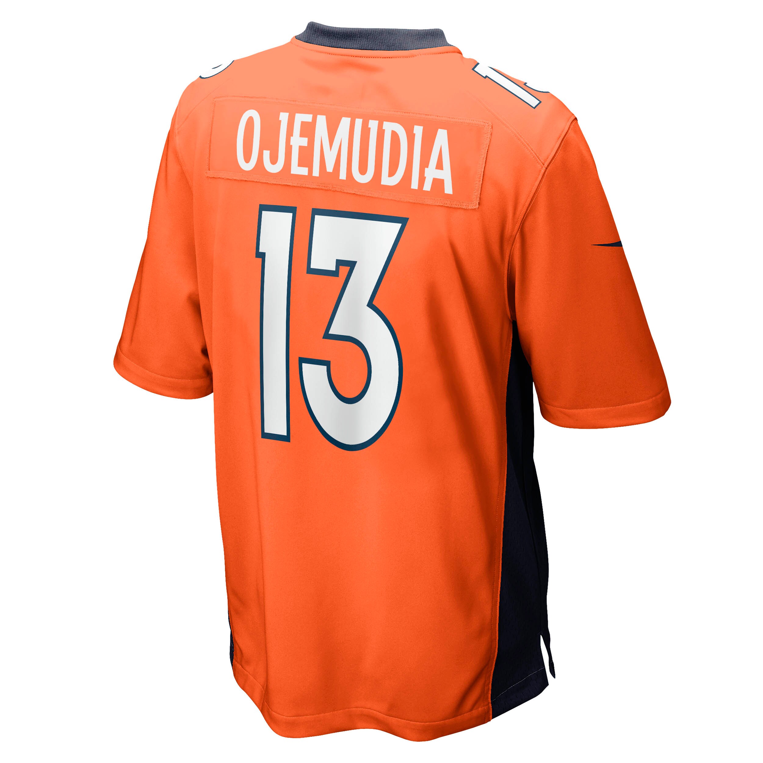 Michael Ojemudia Denver Broncos  Game Jersey - Orange