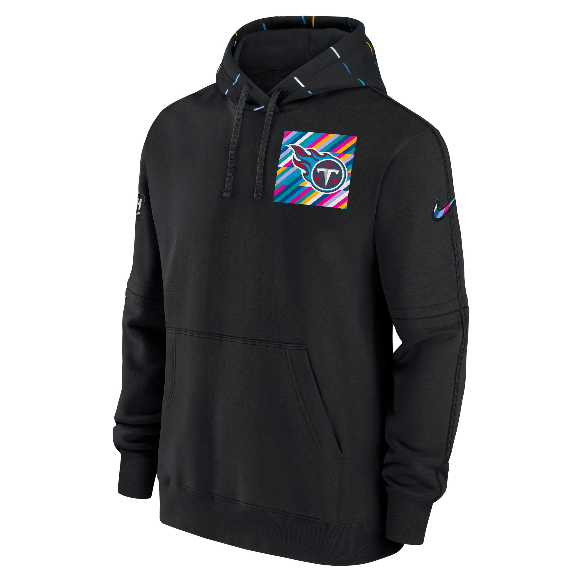 Tennessee Titans  2023  Crucial Catch Club Pullover Hoodie - Black