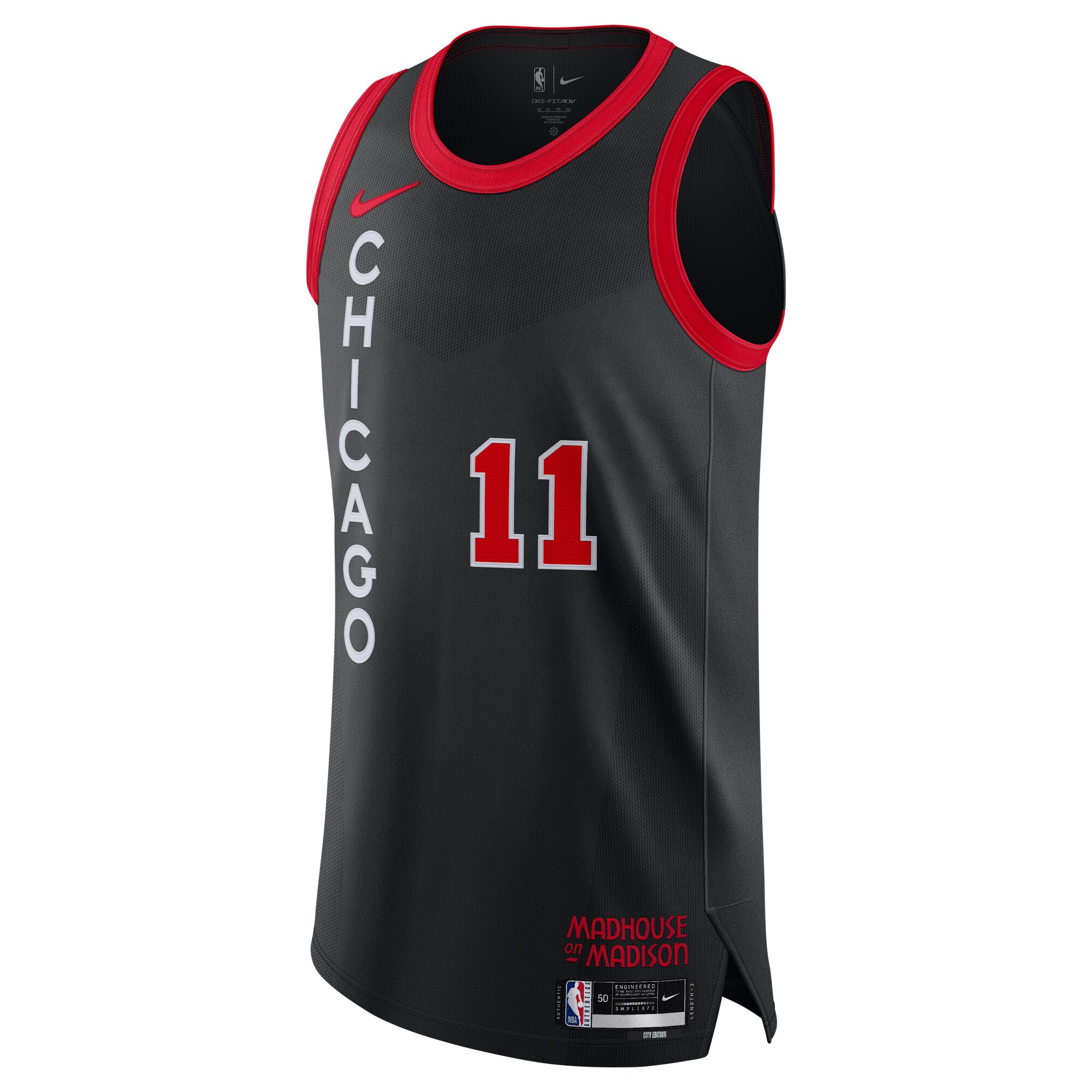 Men's Chicago Bulls DeMar DeRozan  Black 2023/24 Authentic Jersey - City Edition