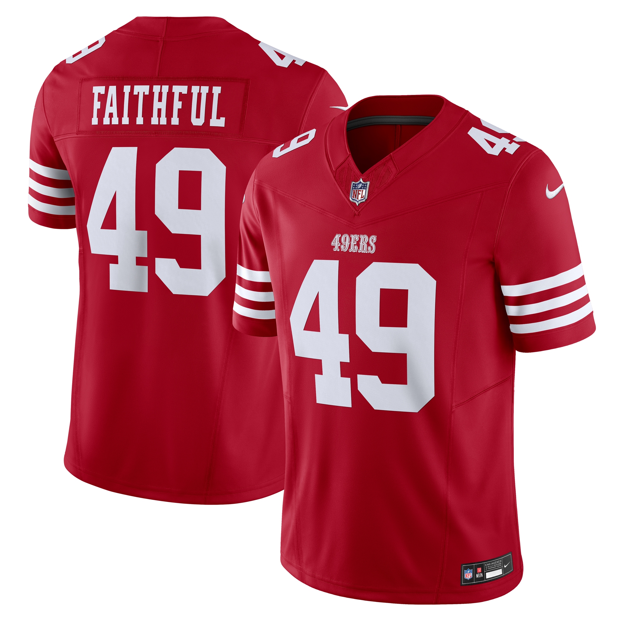 The Faithful San Francisco 49ers  Vapor F.U.S.E. Limited Jersey - Scarlet