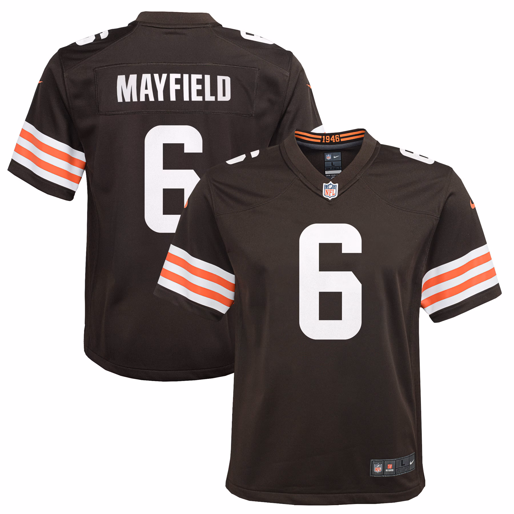 Baker Mayfield Cleveland Browns Youth Game Player Jersey - Brown