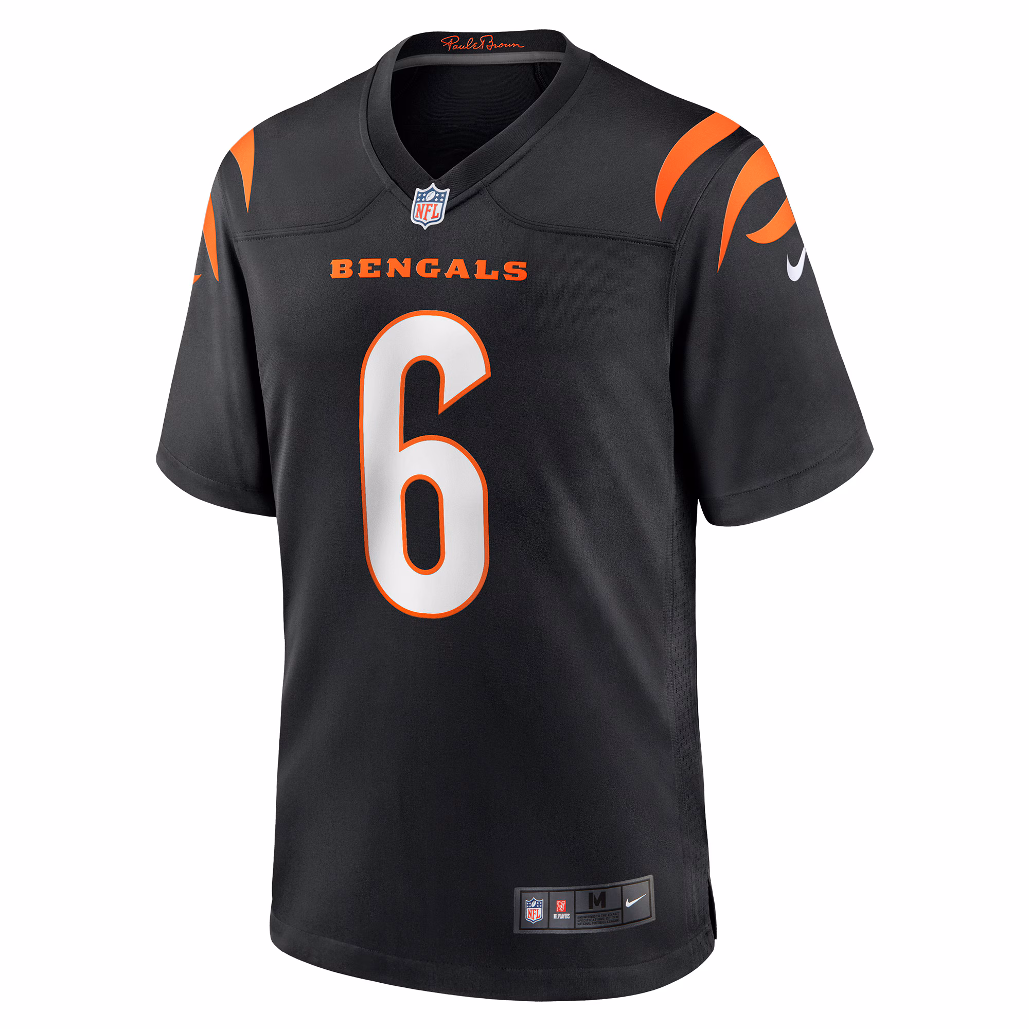 Jake Browning Cincinnati Bengals Game Jersey - Black