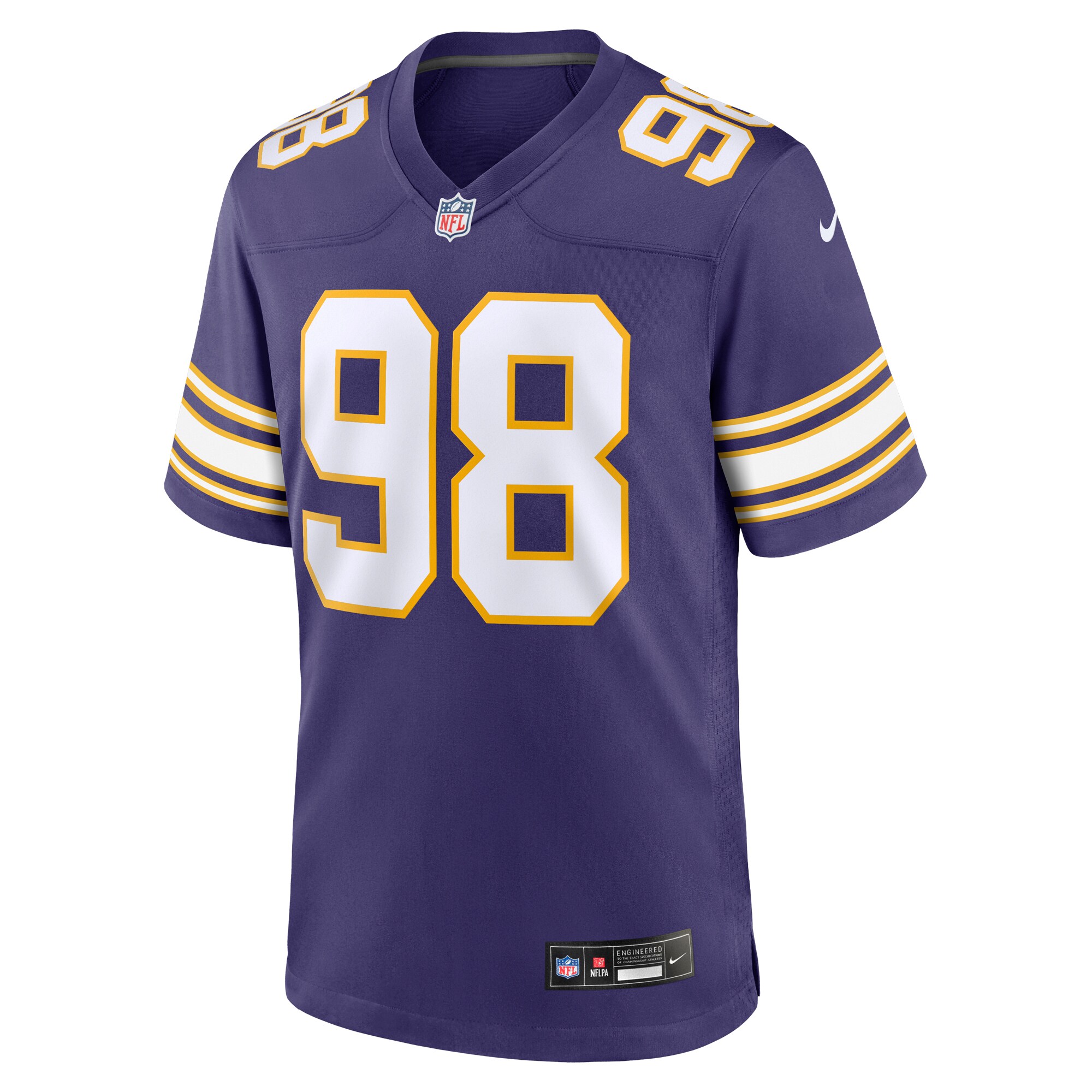 D.J. Wonnum Minnesota Vikings  Classic Player Game Jersey - Purple