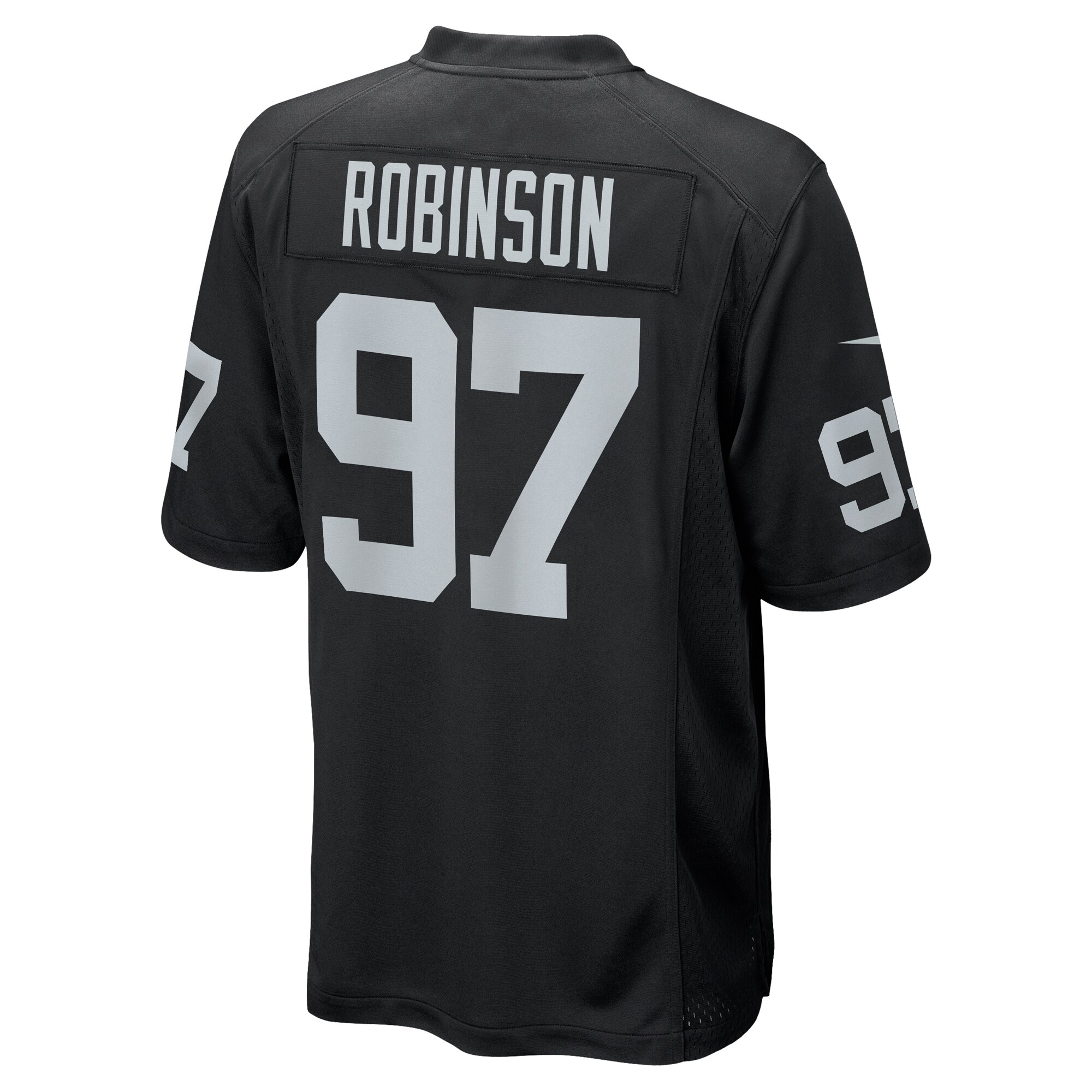 Janarius Robinson Las Vegas Raiders Team Game Jersey -  Black