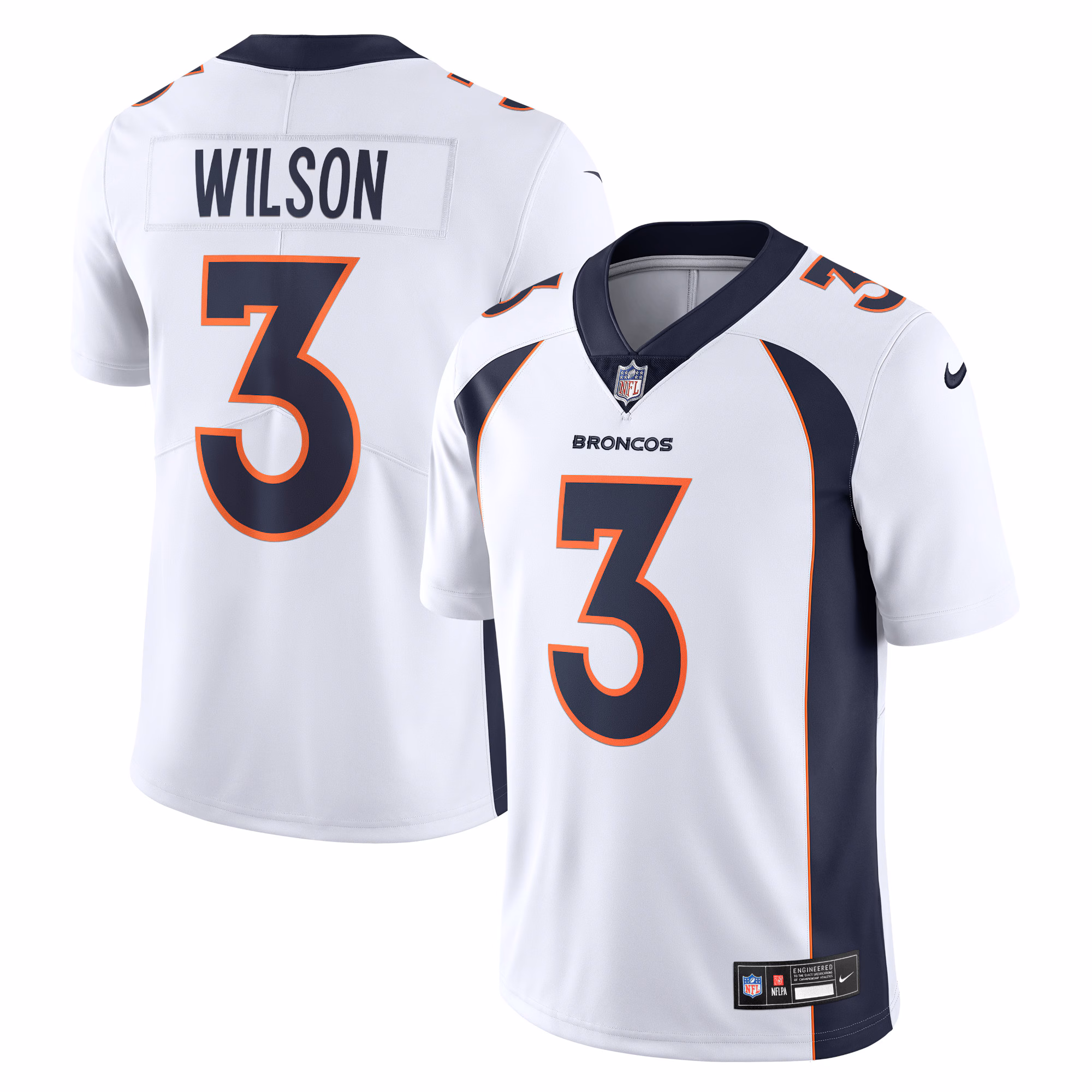 Russell Wilson Denver Broncos  Vapor Untouchable Limited Jersey - Navy