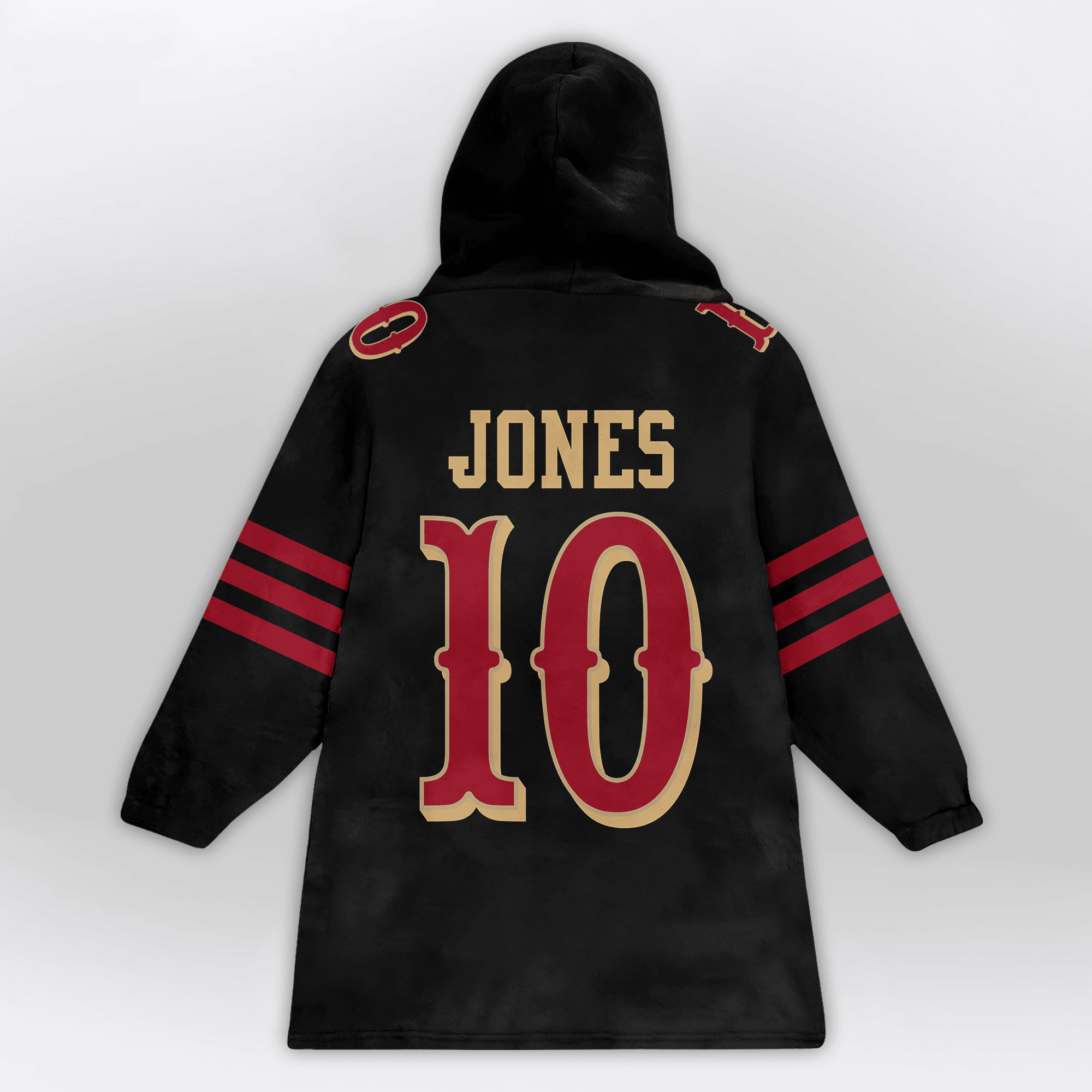 M.J 10 San Francisco 49ers Football Unisex Blanket Hoodie