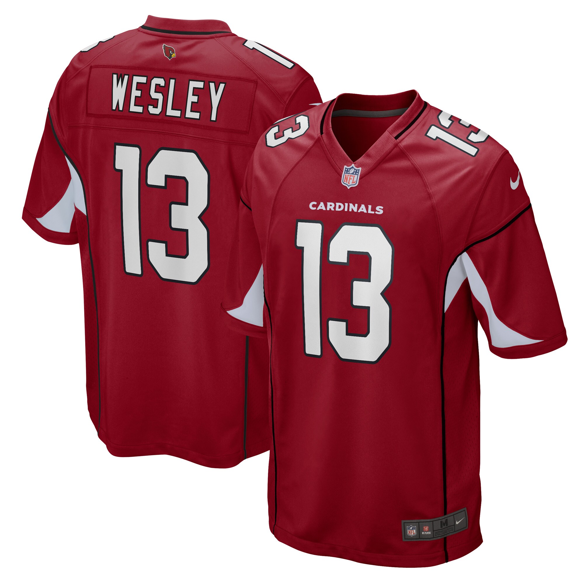 Antoine Wesley Arizona Cardinals  Game Player Jersey - Cardinal