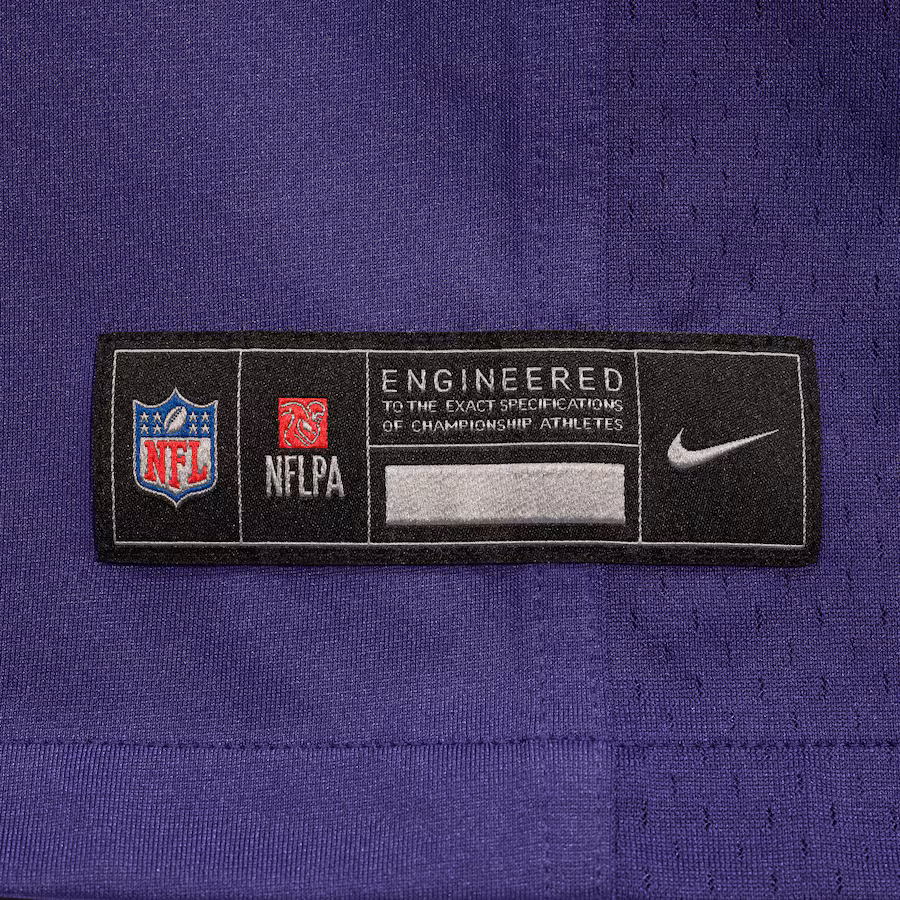 Men's Kyle Hamilton #14 Purple Baltimore Ravens Player Game Jersey
