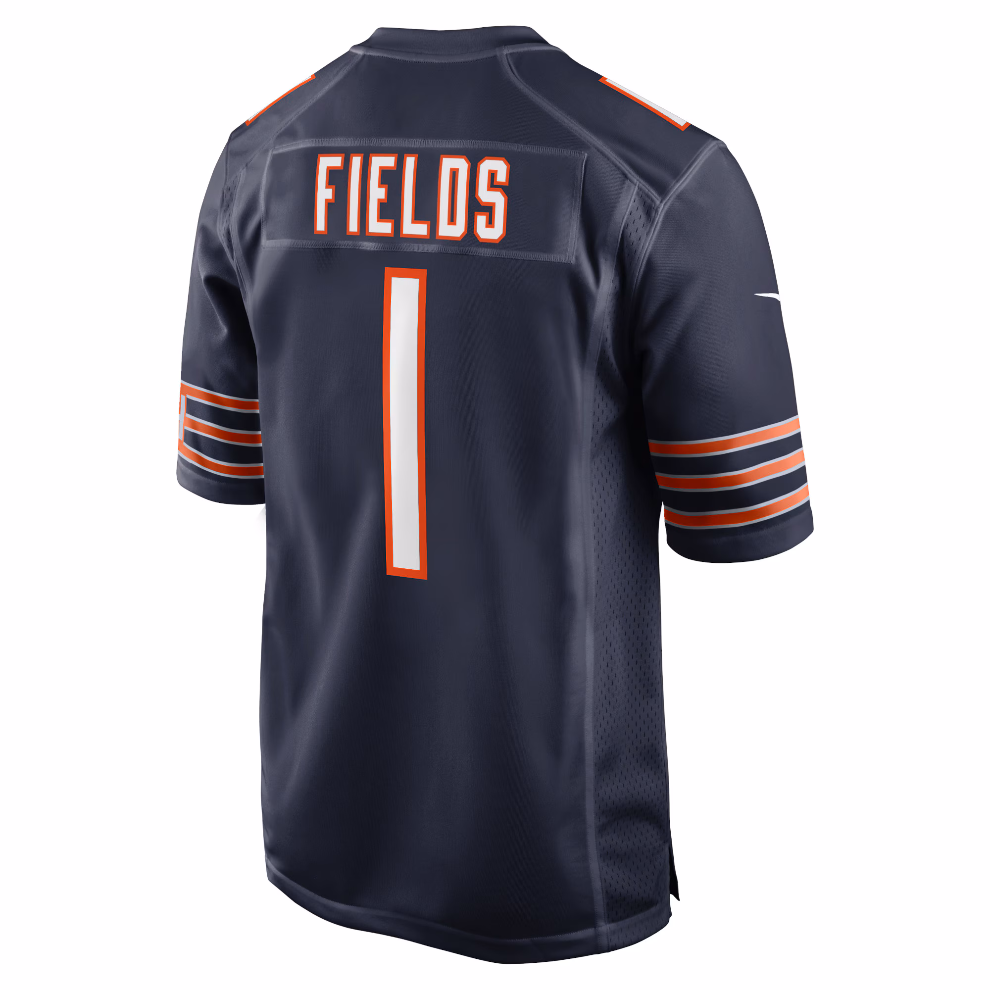 Justin Fields Chicago Bears Player Game Jersey - Navy