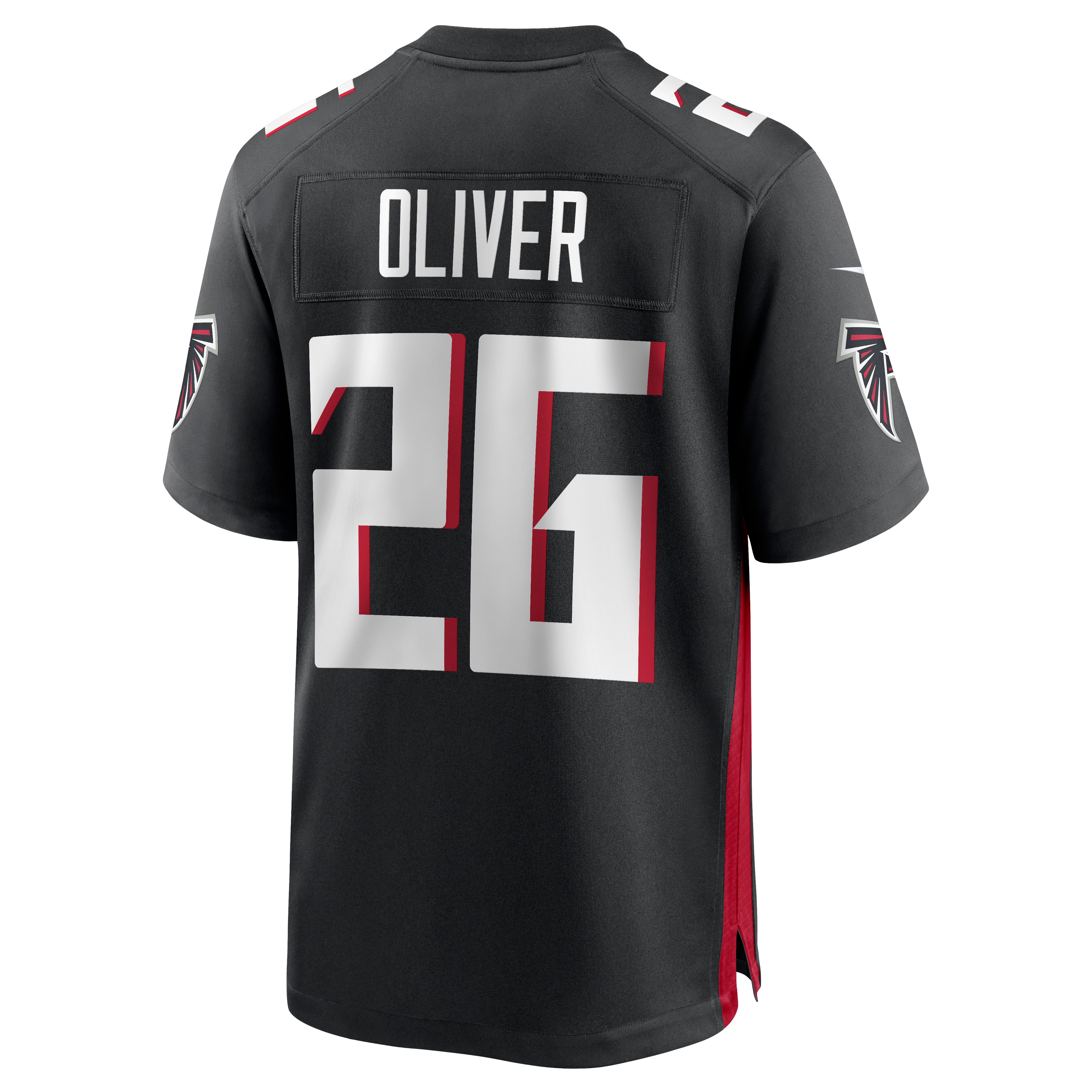 Isaiah Oliver Atlanta Falcons  Game Jersey - Black