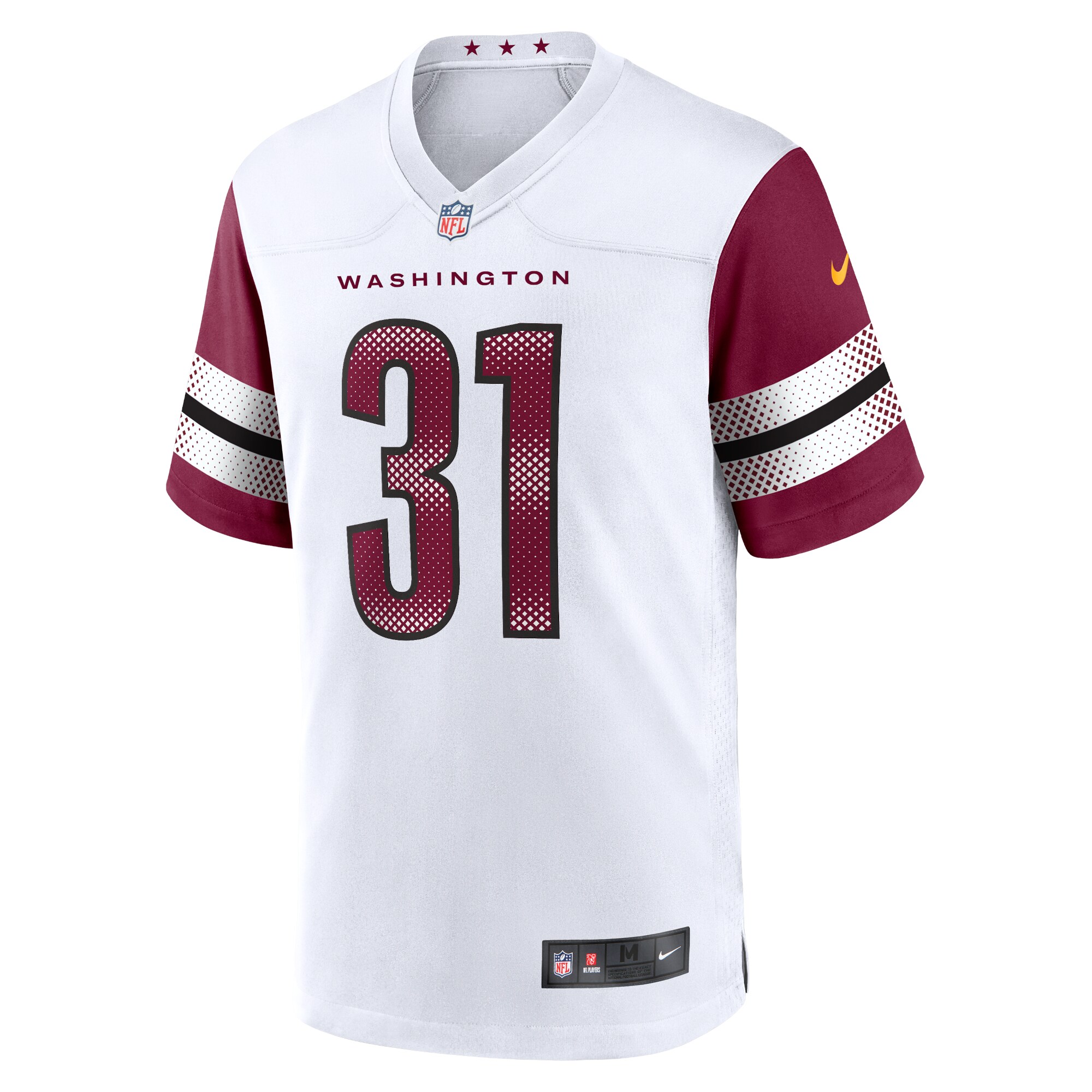 Kamren Curl Washington Commanders  Game Jersey - White