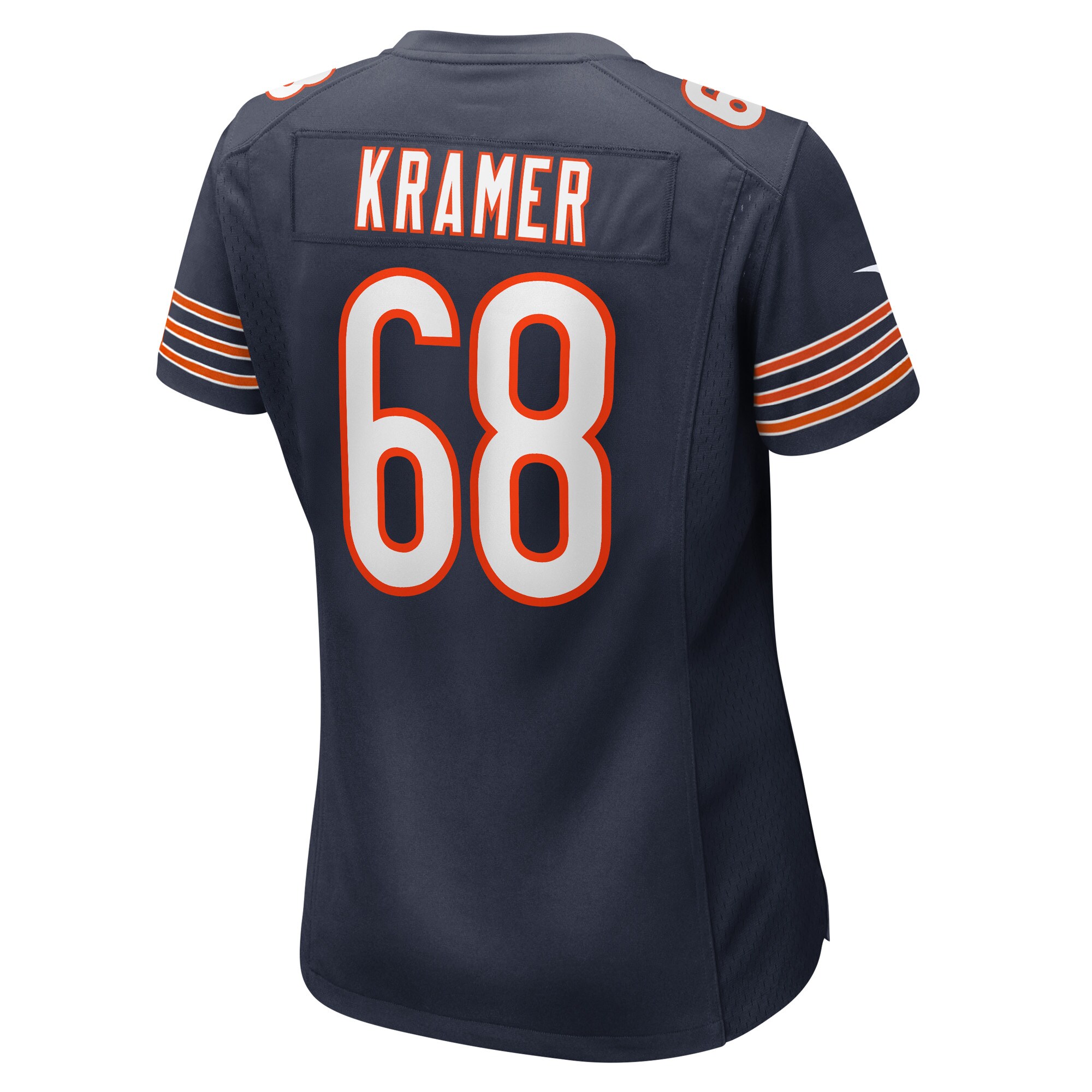 Doug Kramer Chicago Bears  Women's Game Player Jersey - Navy