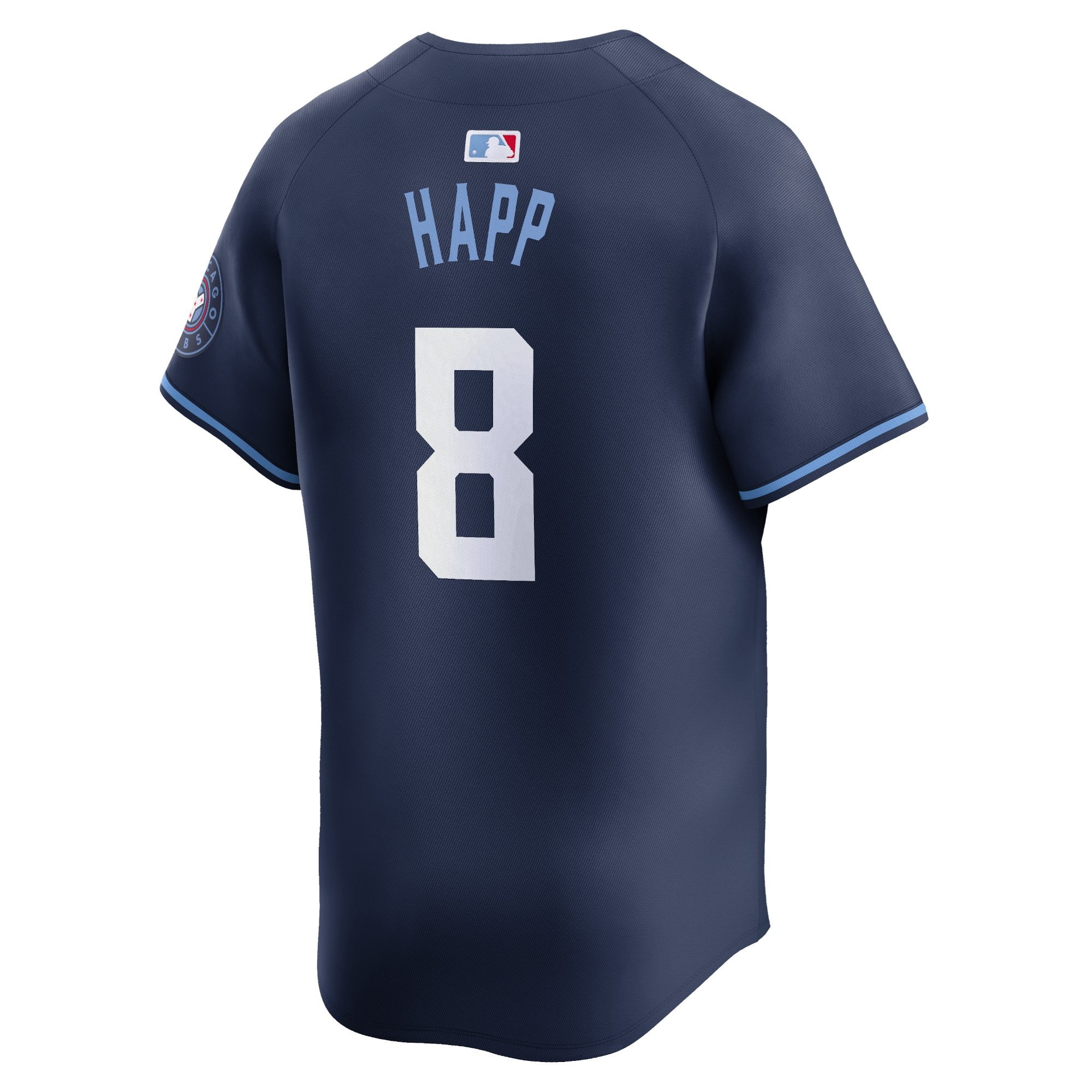Men's Chicago Cubs Ian Happ  Navy City Connect Limited Player Jersey