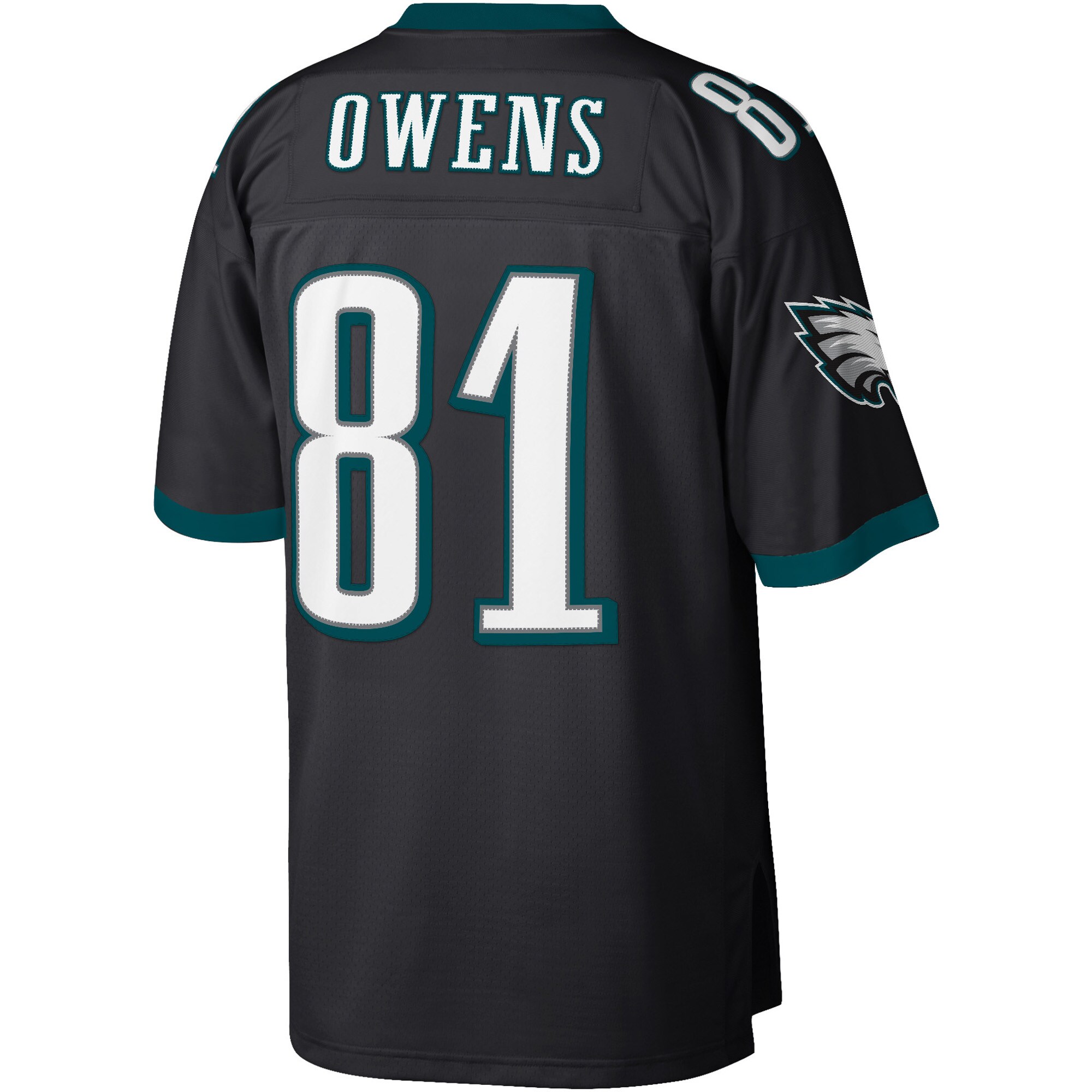 Terrell Owens Philadelphia Eagles #81 Legacy Replica Jersey - Black