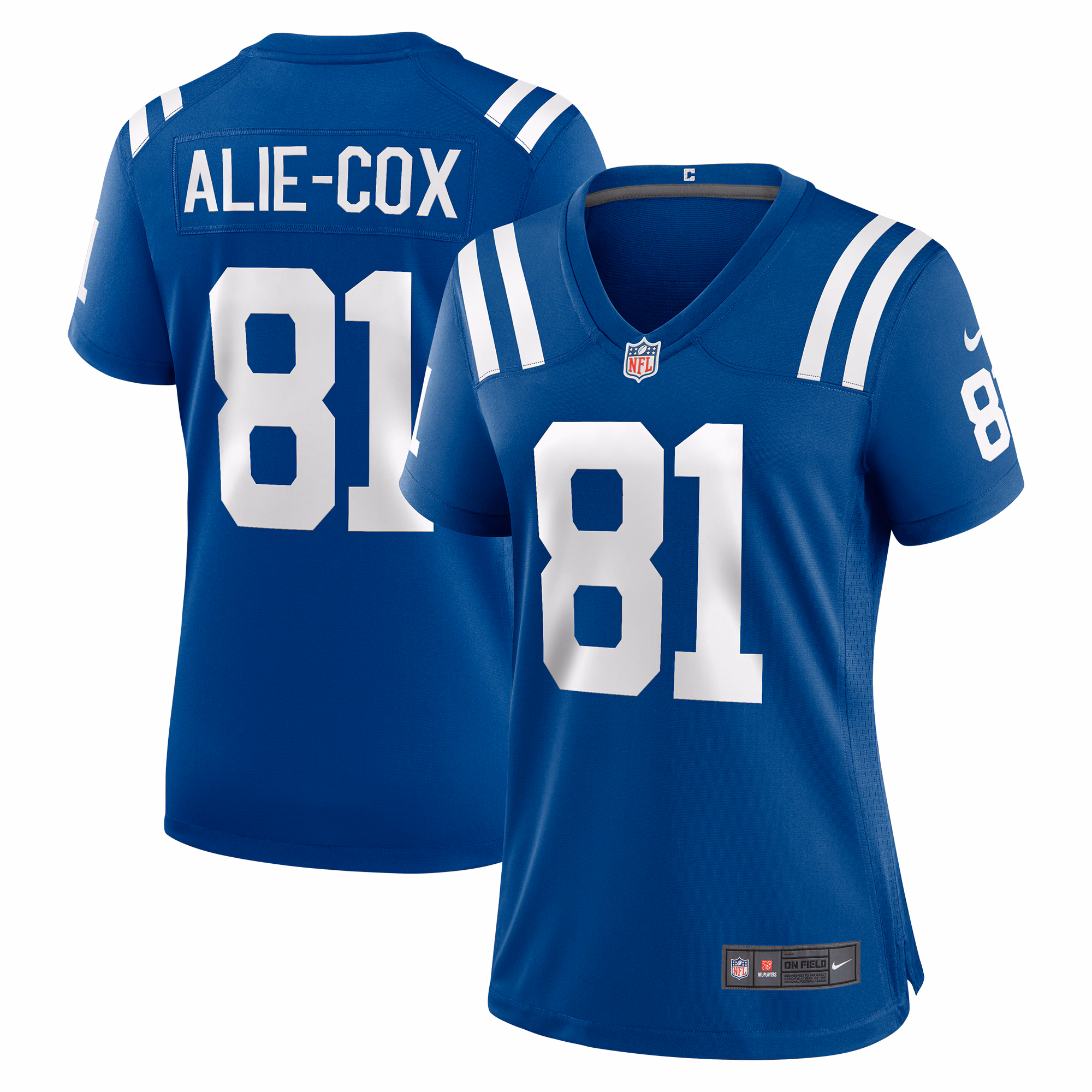 Mo Alie-Cox Indianapolis Colts Women's Team Game Jersey - Royal