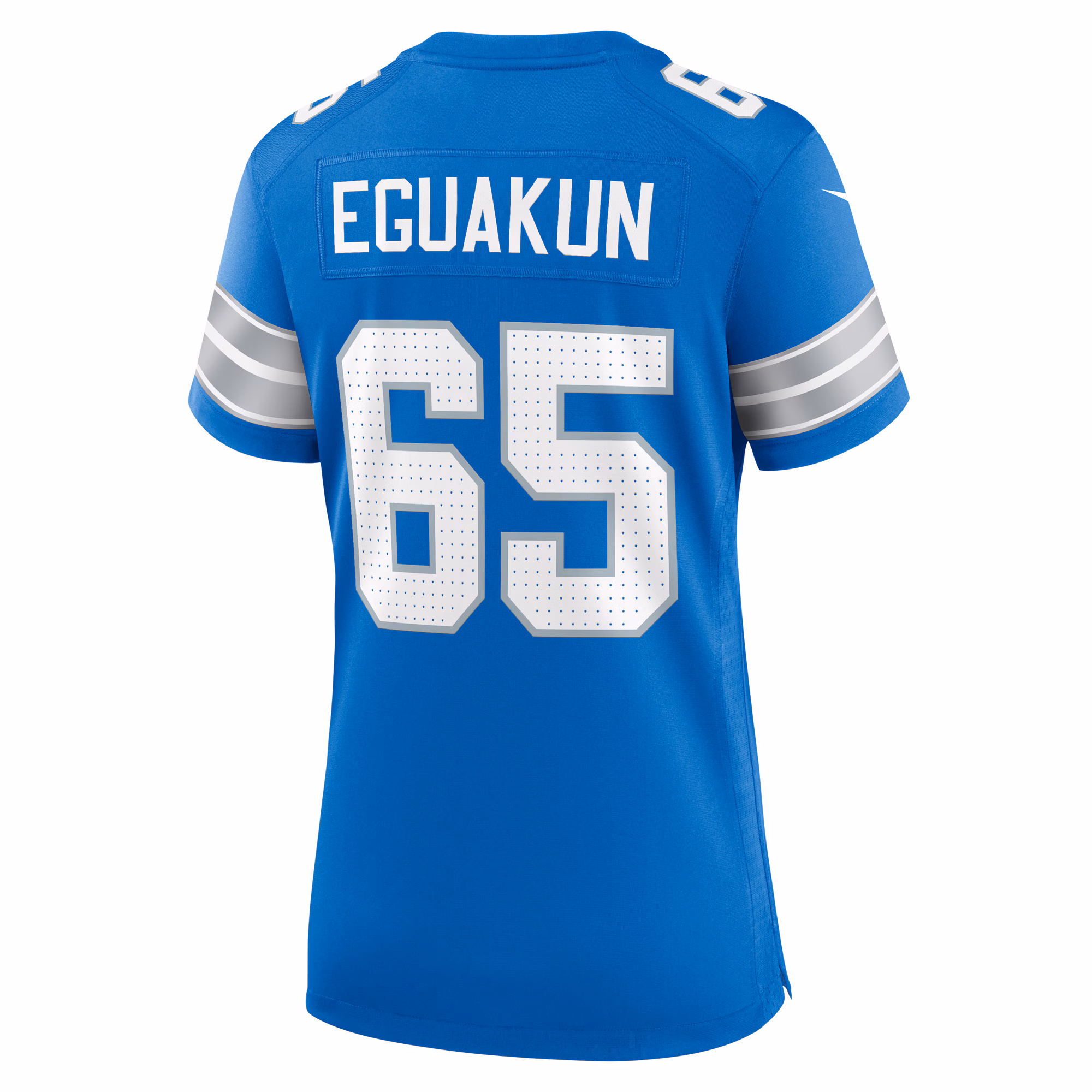 Kingsley Eguakun Detroit Lions Women's Game Jersey -  Blue