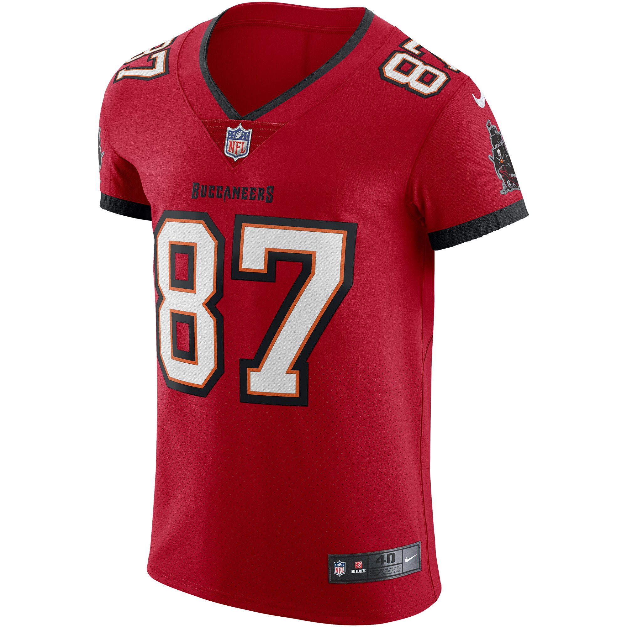 Rob Gronkowski Tampa Bay Buccaneers  Vapor Elite Jersey - Red