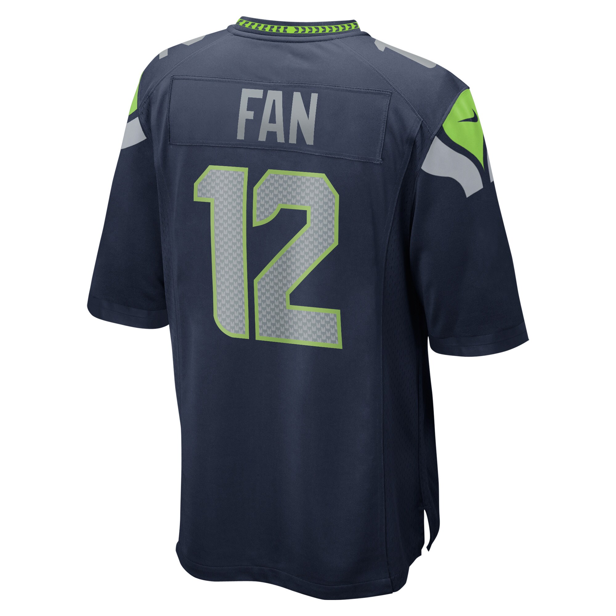 12s Seattle Seahawks  Game Jersey - College Navy