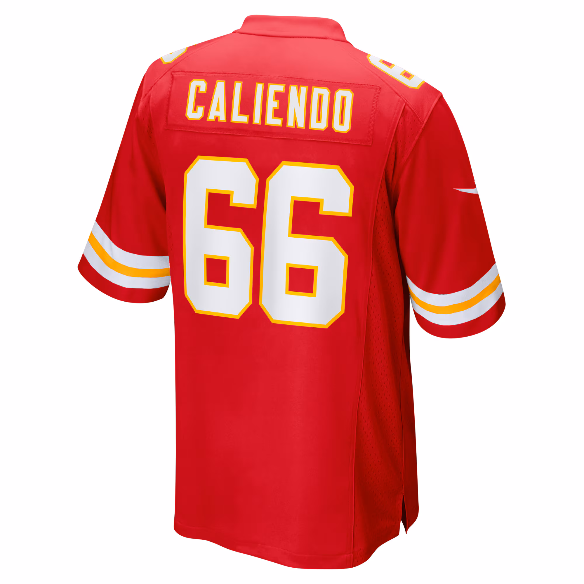 Mike Caliendo Kansas City Chiefs Game Player Jersey - Red