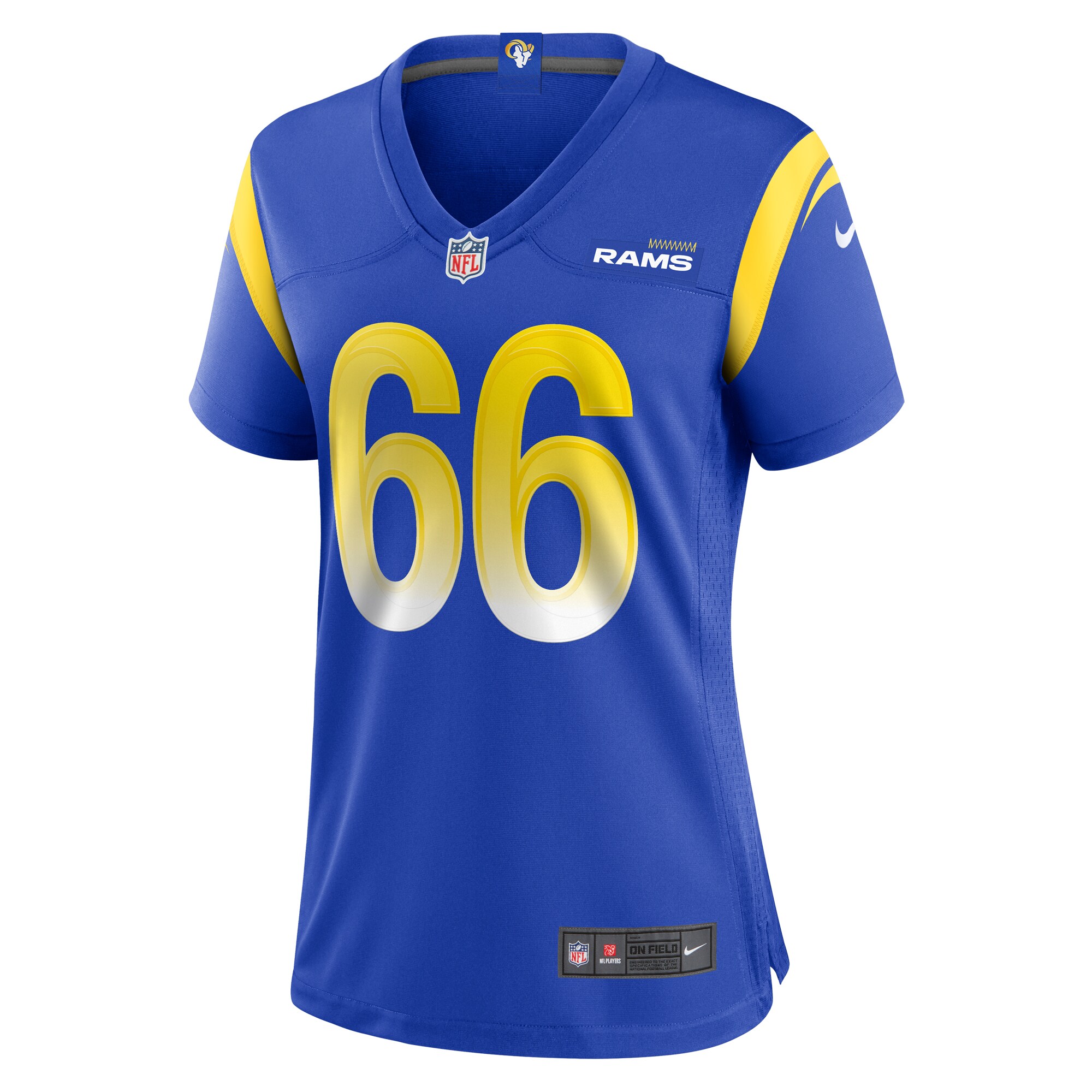 KT Leveston Los Angeles Rams Women's  Game Jersey -  Royal